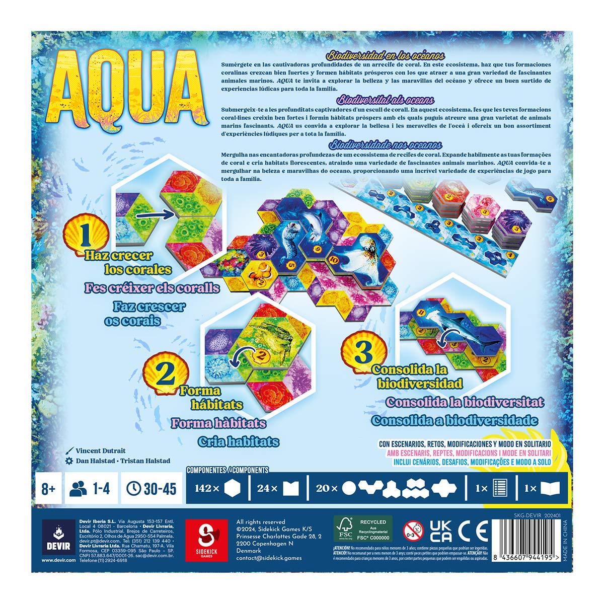 Juego de mesa Aqua 3
