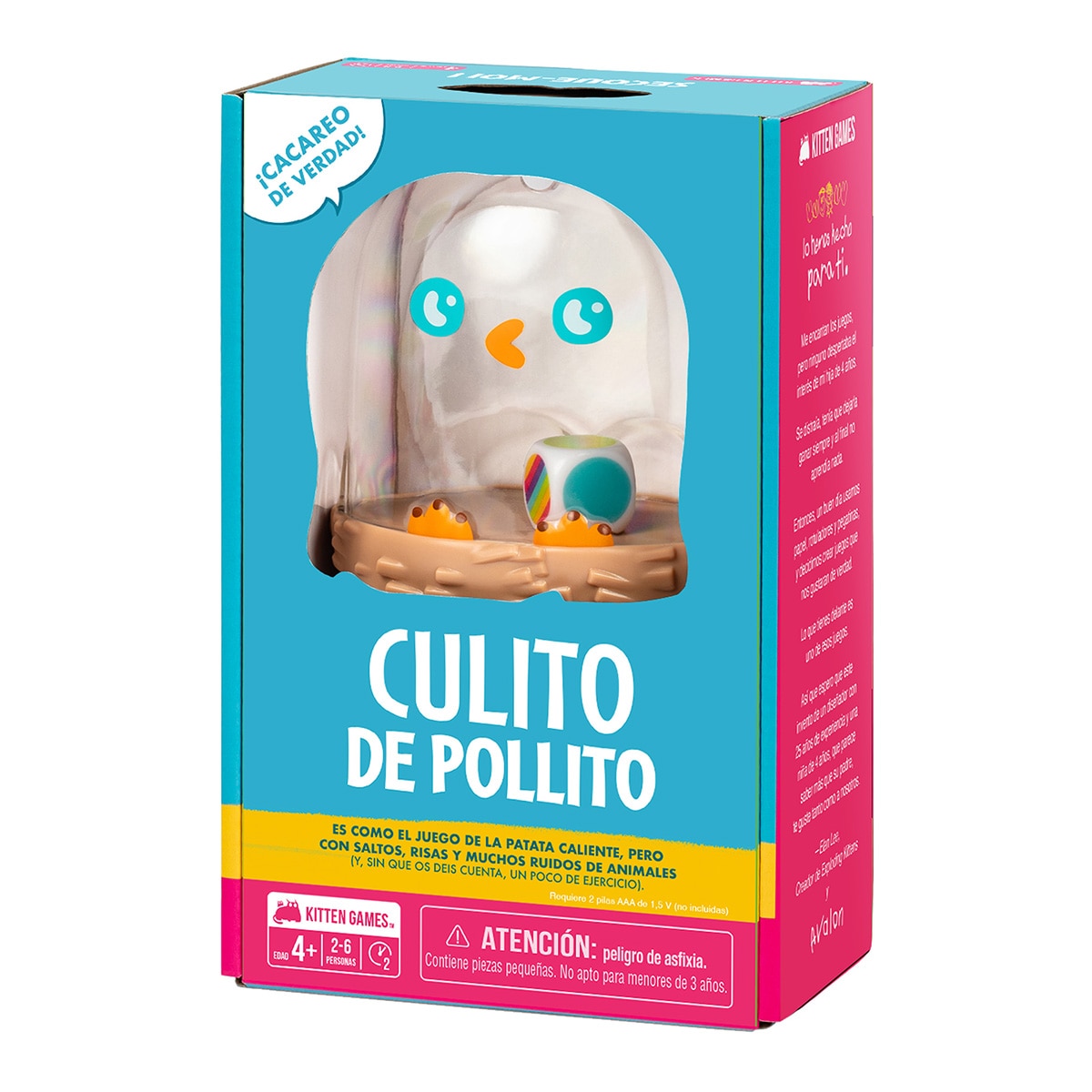 Juego de Mesa Culito de pollito Asmodee 1