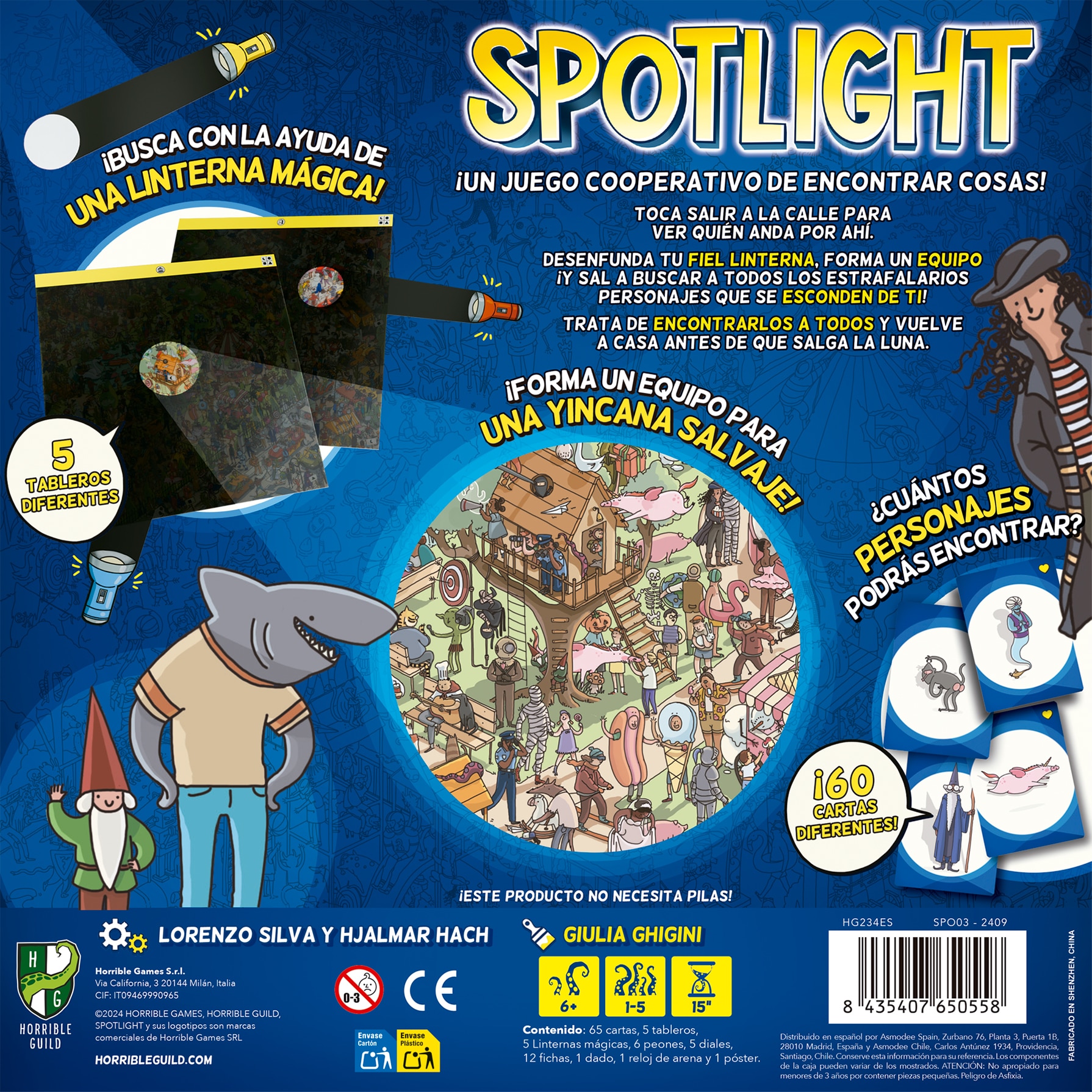 Juego de Mesa Spotlight Asmodee 4