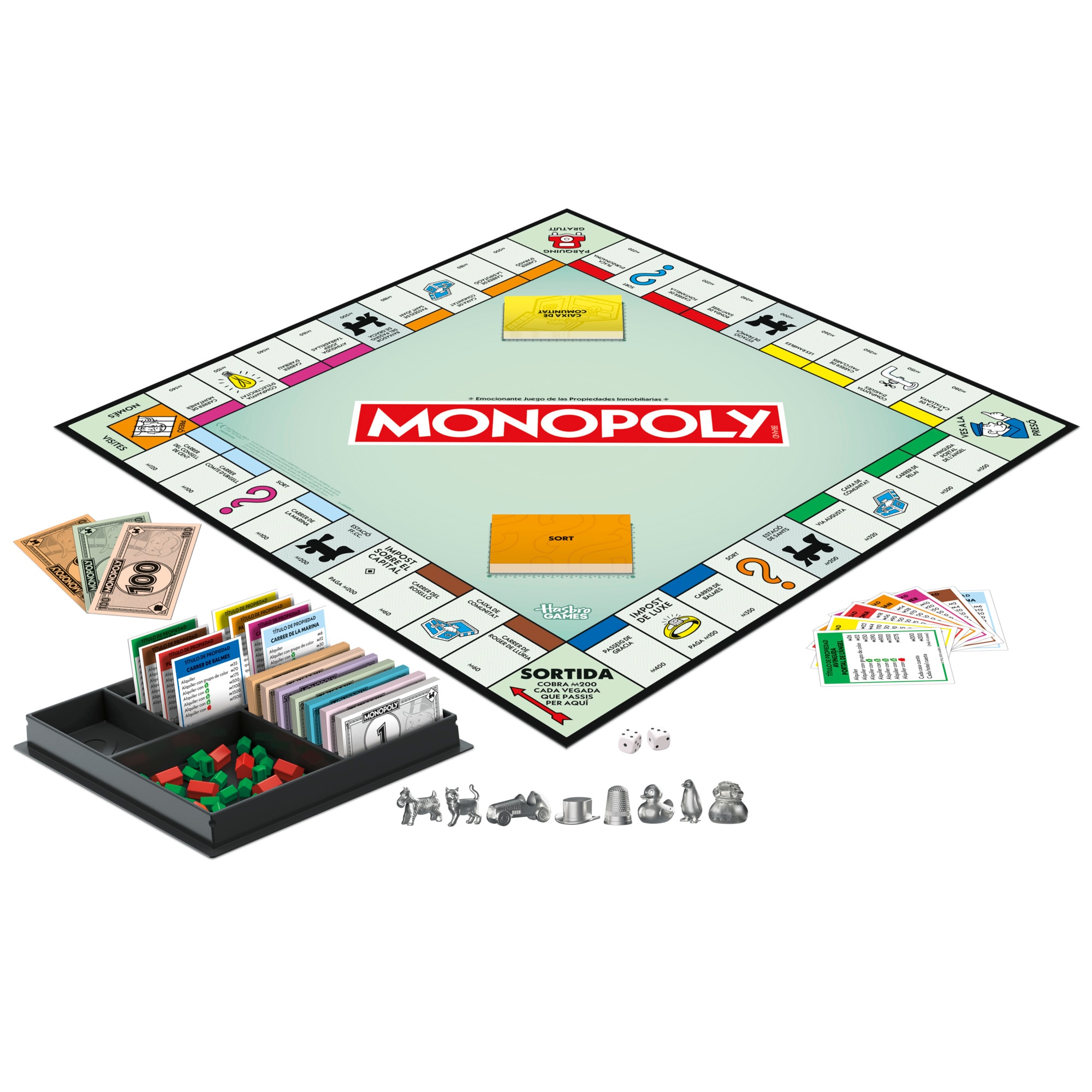 Juego de mesa Monopoly Std. Barcelona Hasbro 6