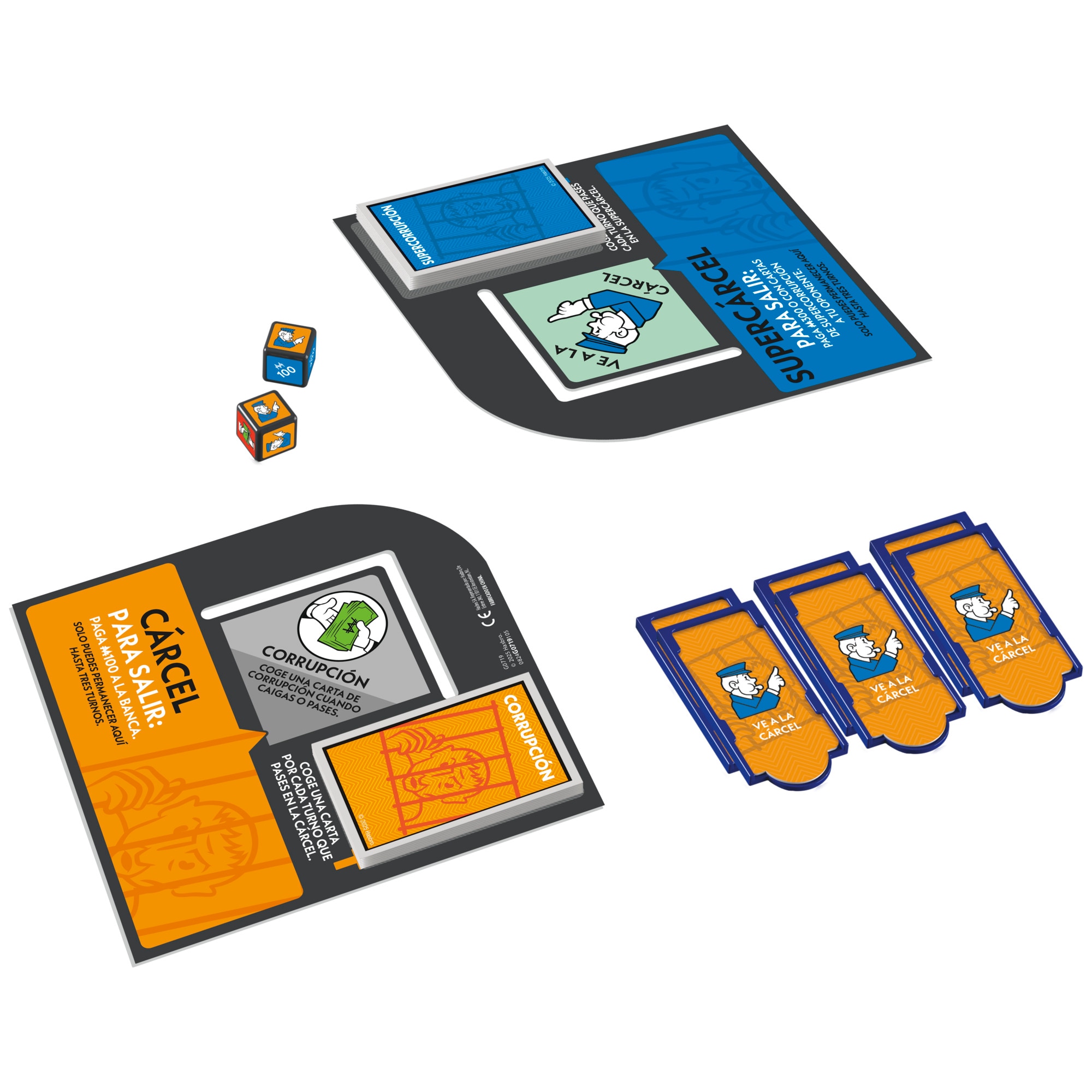 Juego de mesa Extension Monopoly Ve a la cárcel Hasbro 5