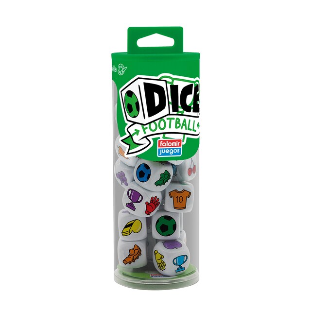 Juego de dados Dice Football Falomir