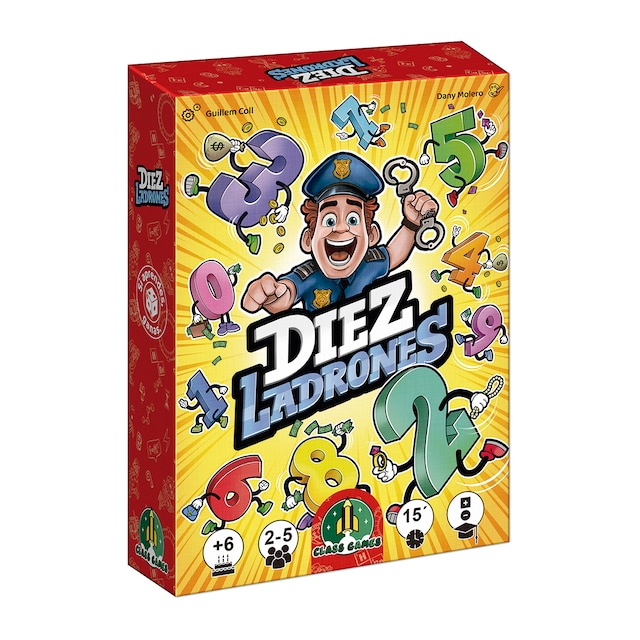 Juego educativo Diez ladrones Falomir