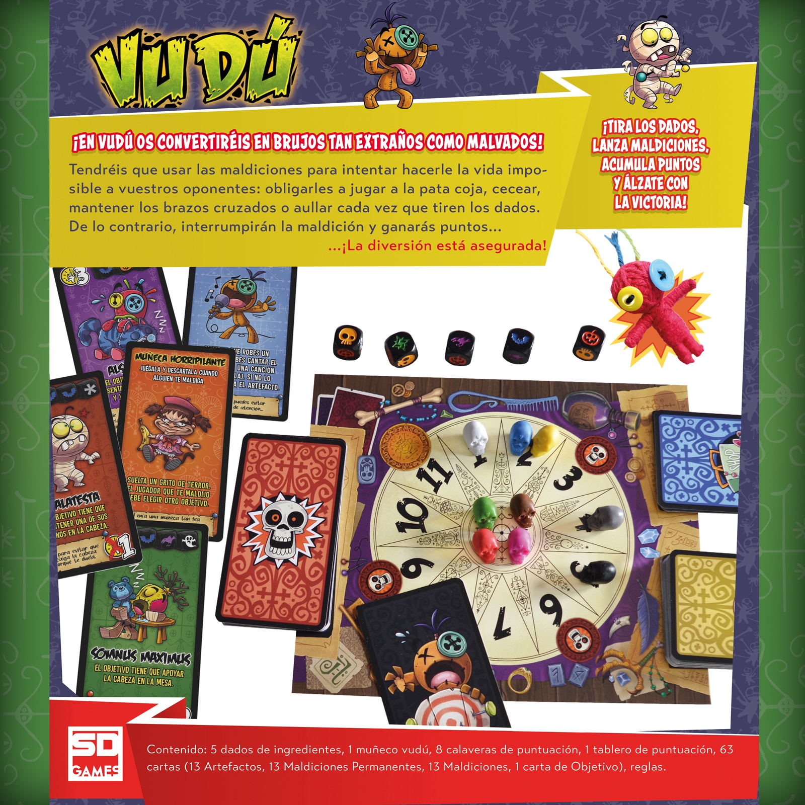Juego de mesa Vudú SD Games 2