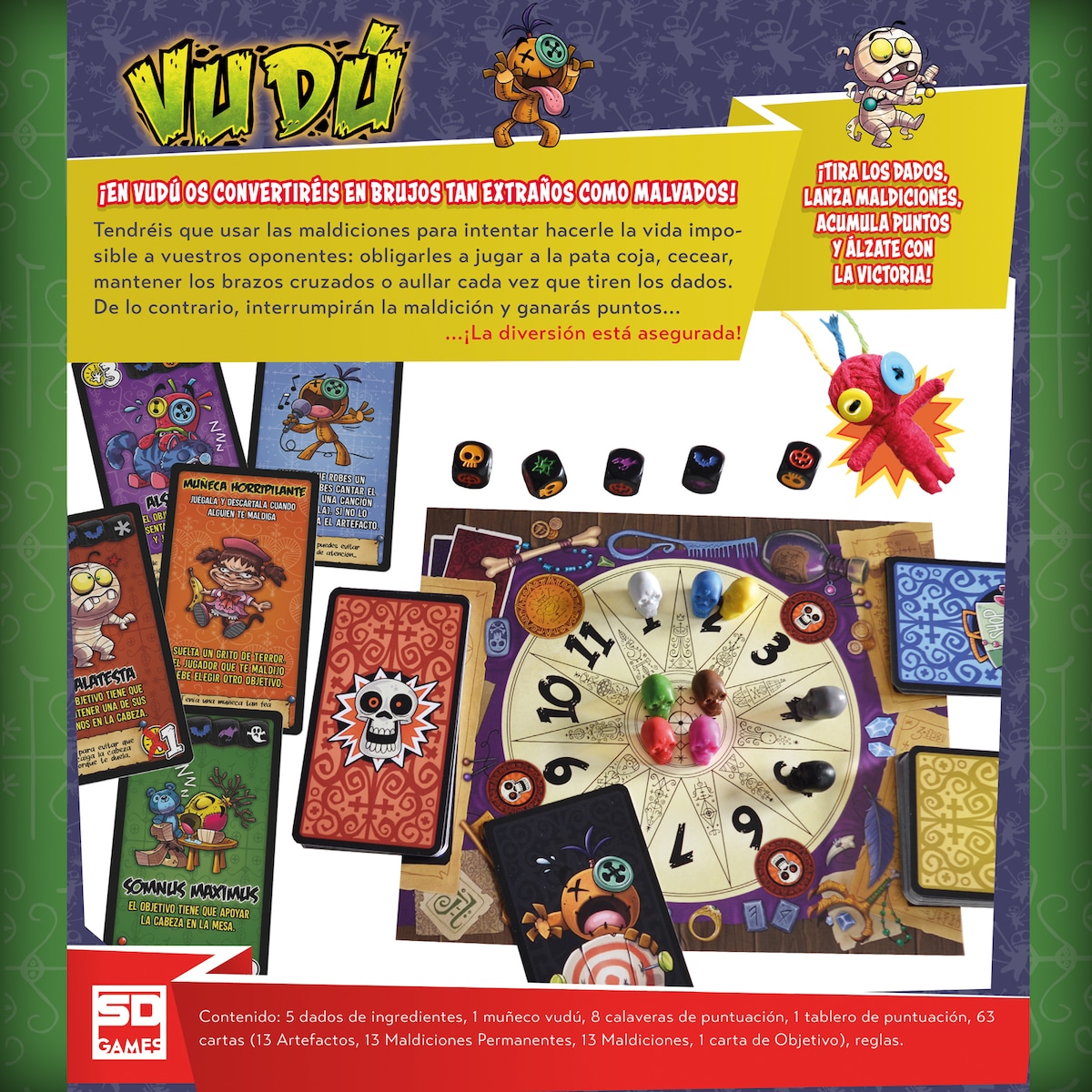 Juego de mesa Vudú SD Games 2