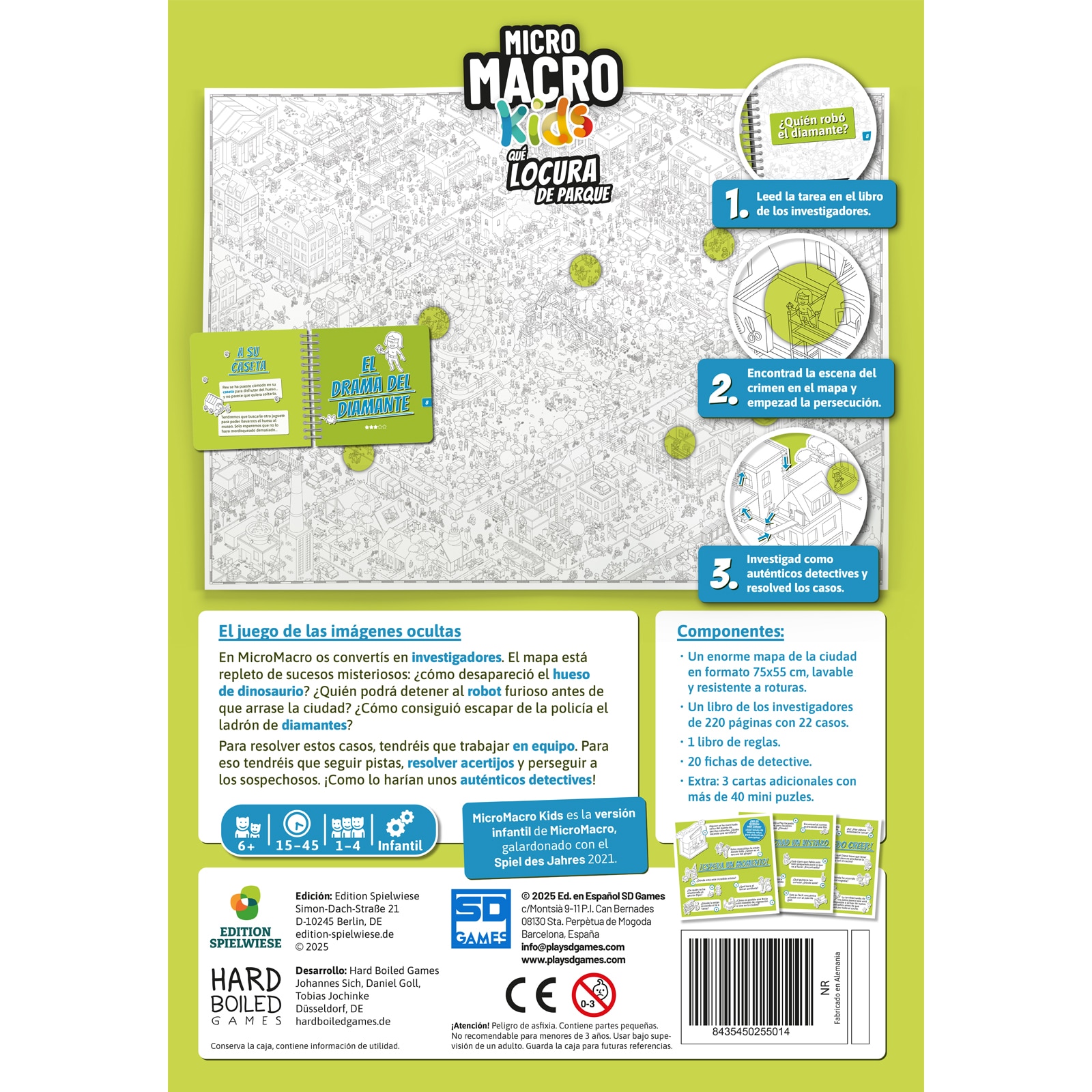 Juego de mesa Micro Macro Kids SD Games 2