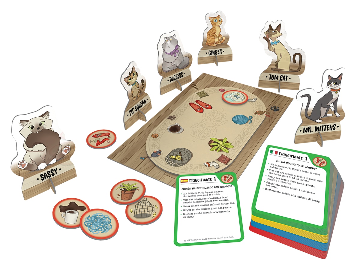 Juego de Lógica Cat Crimes Think Fun Ravensburguer 2