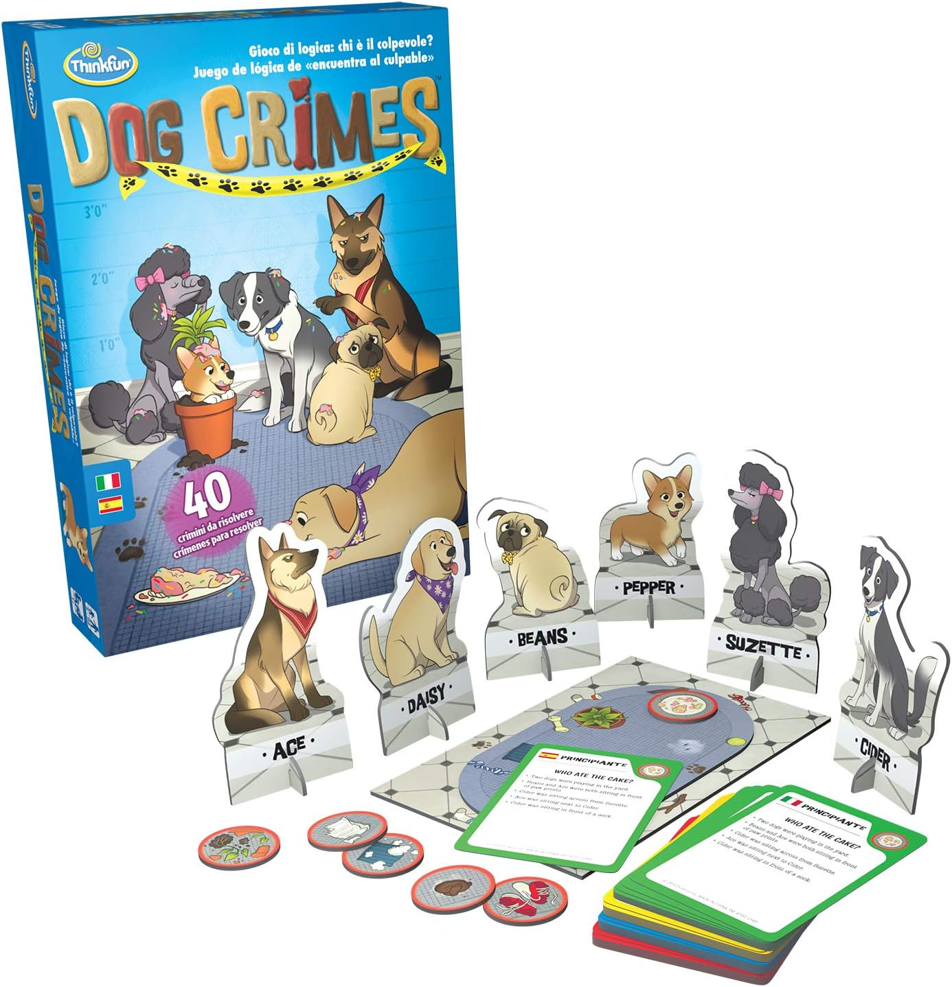 Juego de Lógica Dog Crimes Think Fun Ravensburguer 2