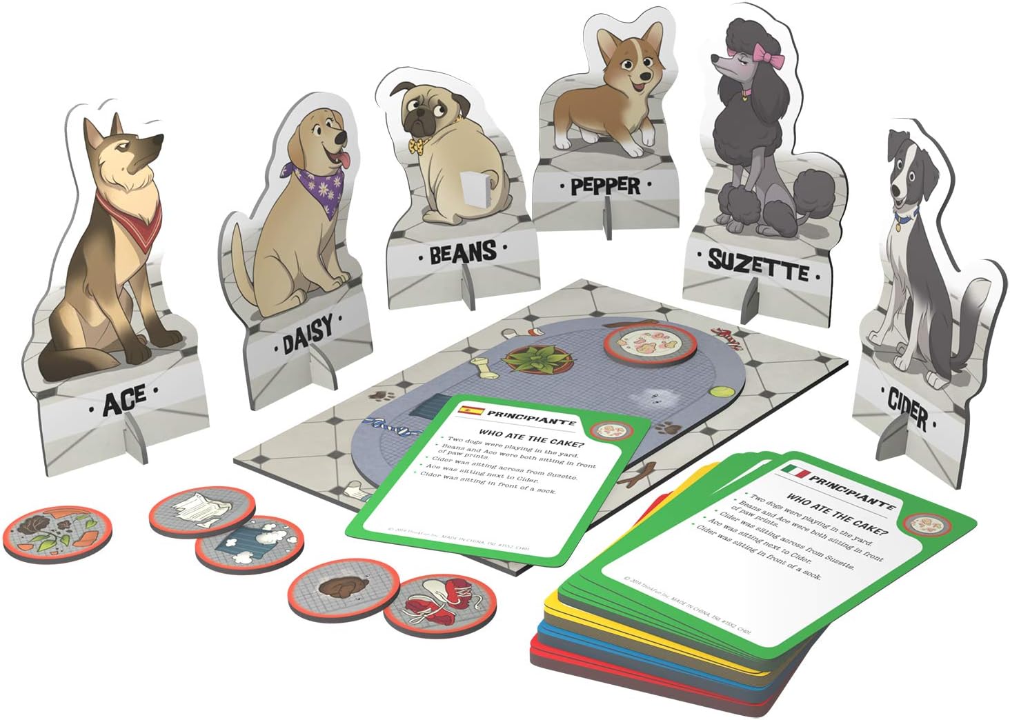 Juego de Lógica Dog Crimes Think Fun Ravensburguer 3