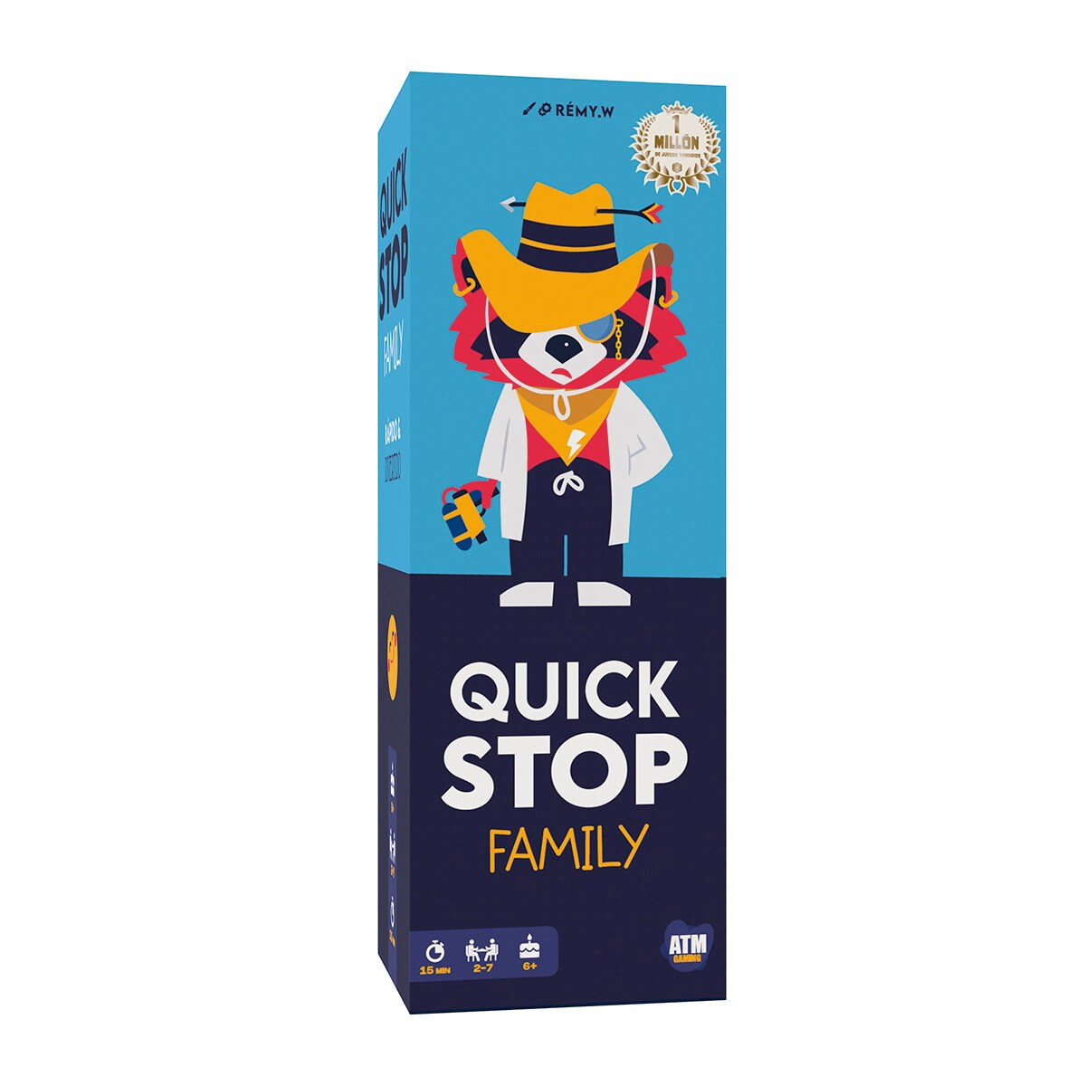 Juego de Mesa Quick Stop Familiy Asmodee 1