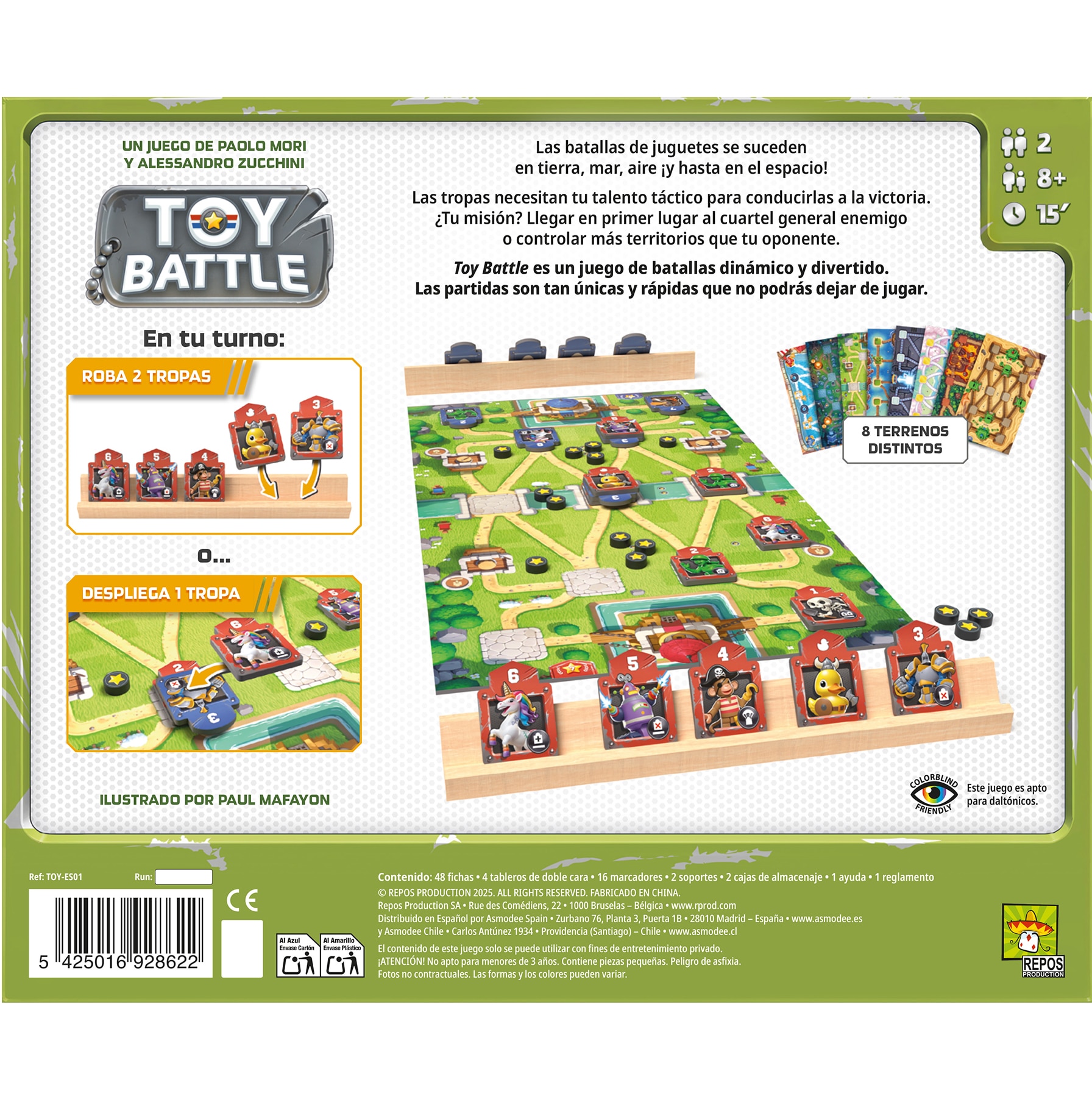Juego de Mesa Toy Battle Asmodee 5