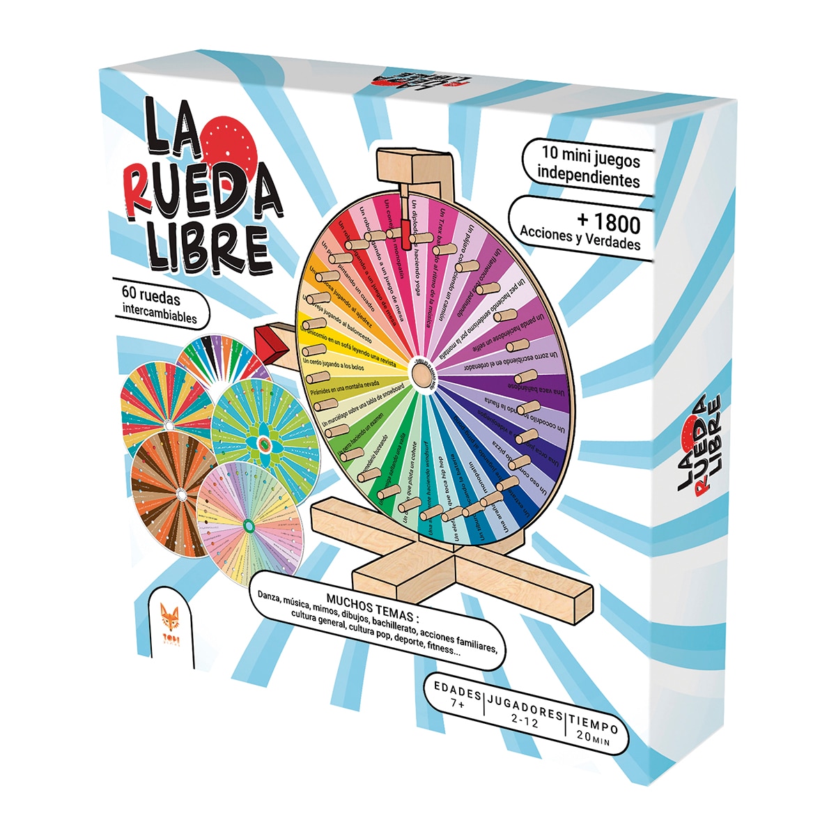 Imagen 0 de Juego de Mesa Rueda Libre Asmodee