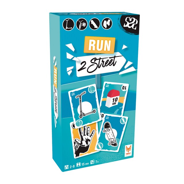 Imagen 0 de Juego de Mesa Run 2 Street Asmodee