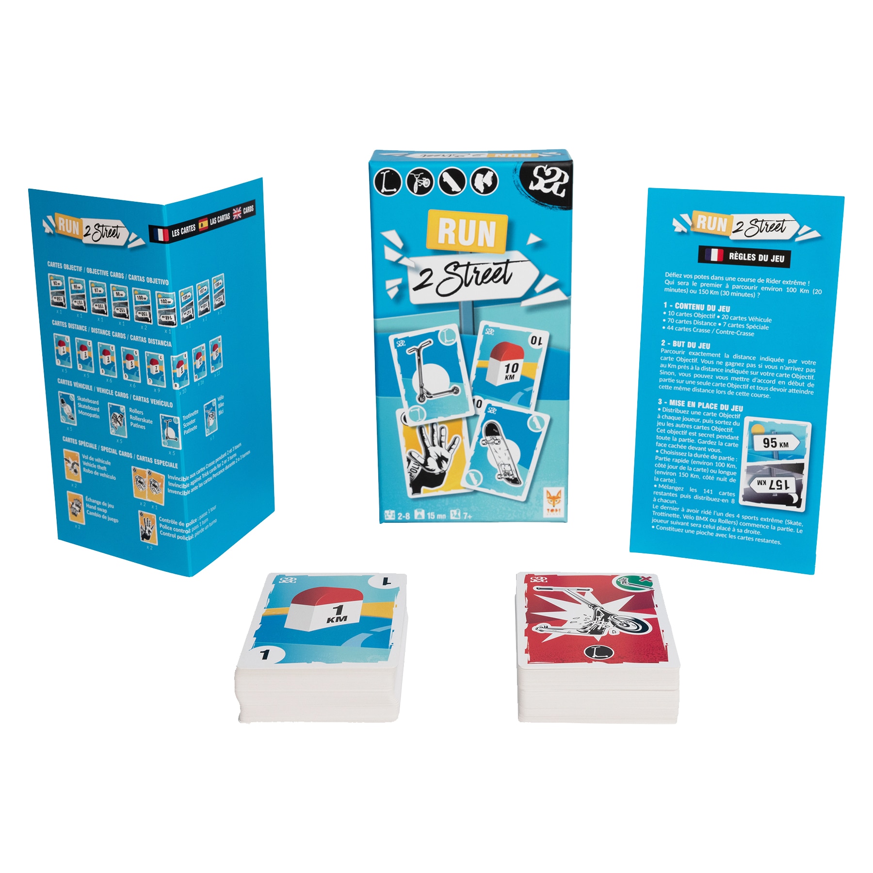 Juego de Mesa Run 2 Street Asmodee 3