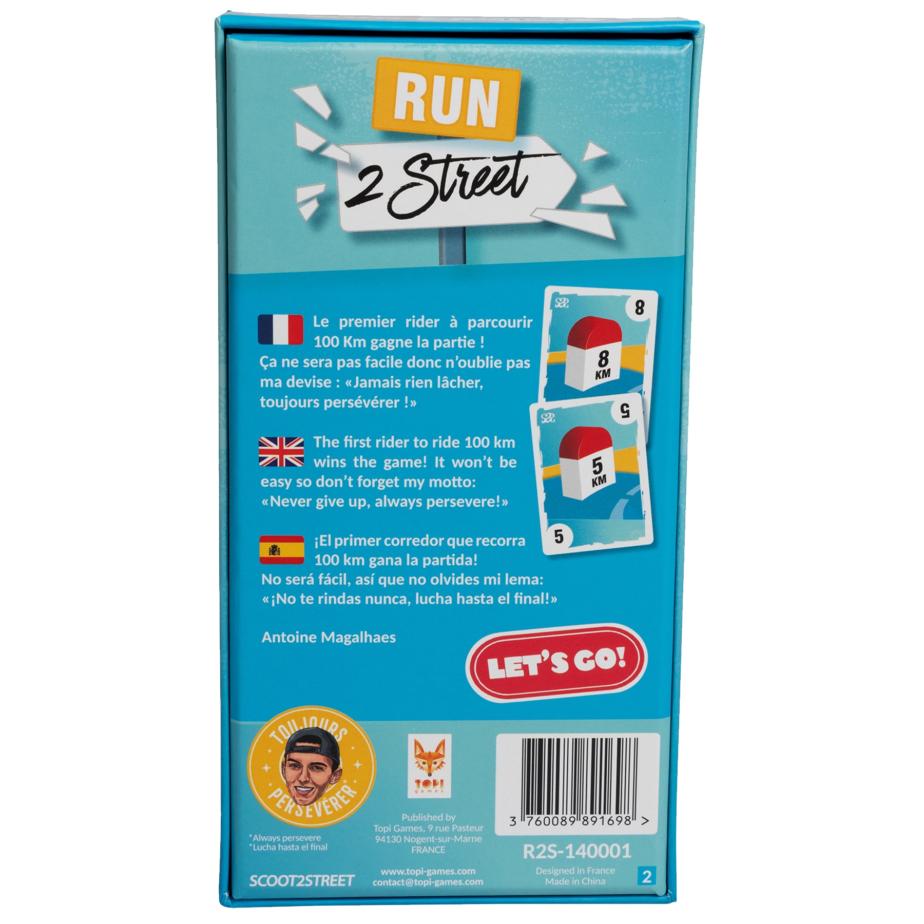 Juego de Mesa Run 2 Street Asmodee 4