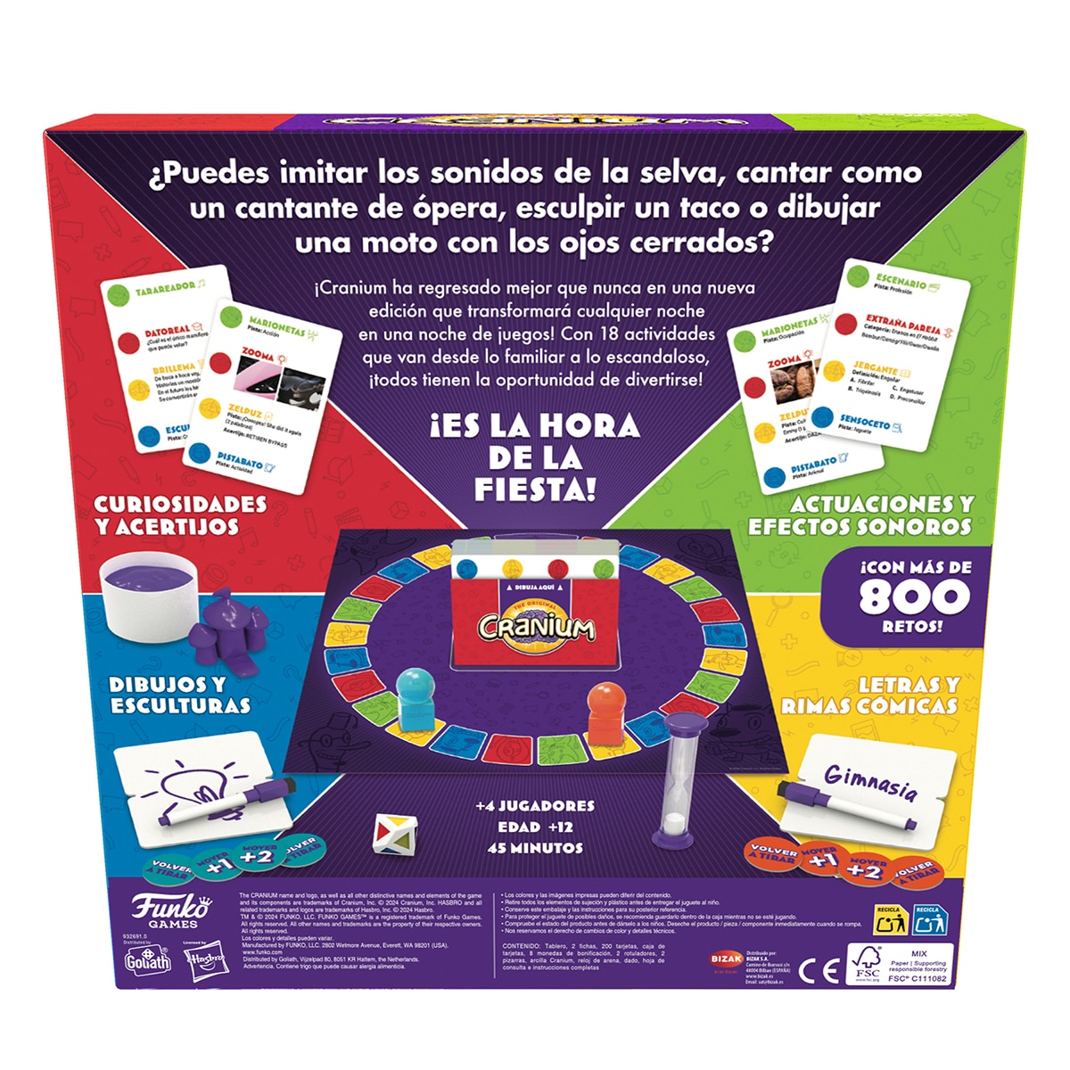 Juego de Mesa Cranium Bizak 4