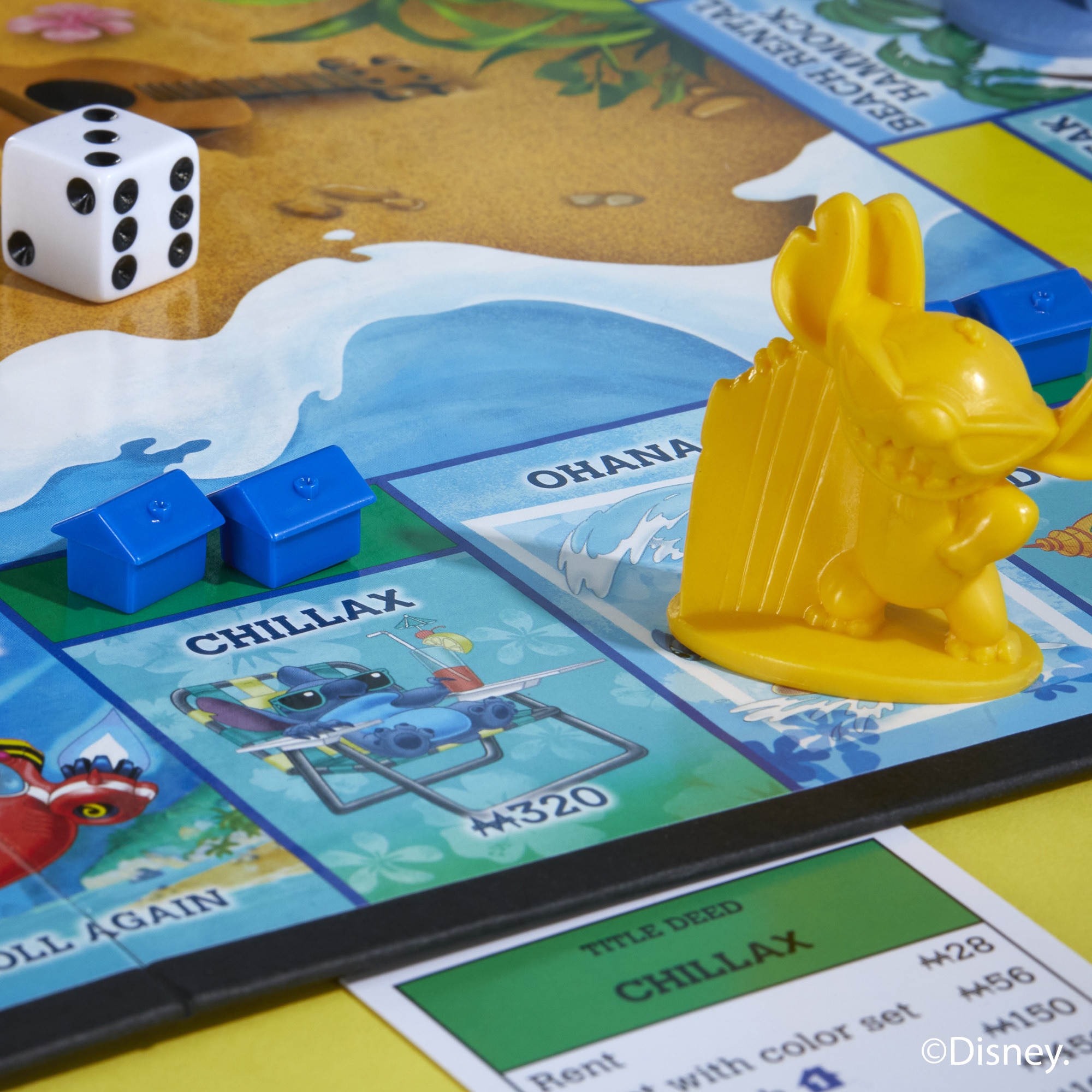 Juego de mesa Monopoly Edición Disney Stitch Hasbro 13