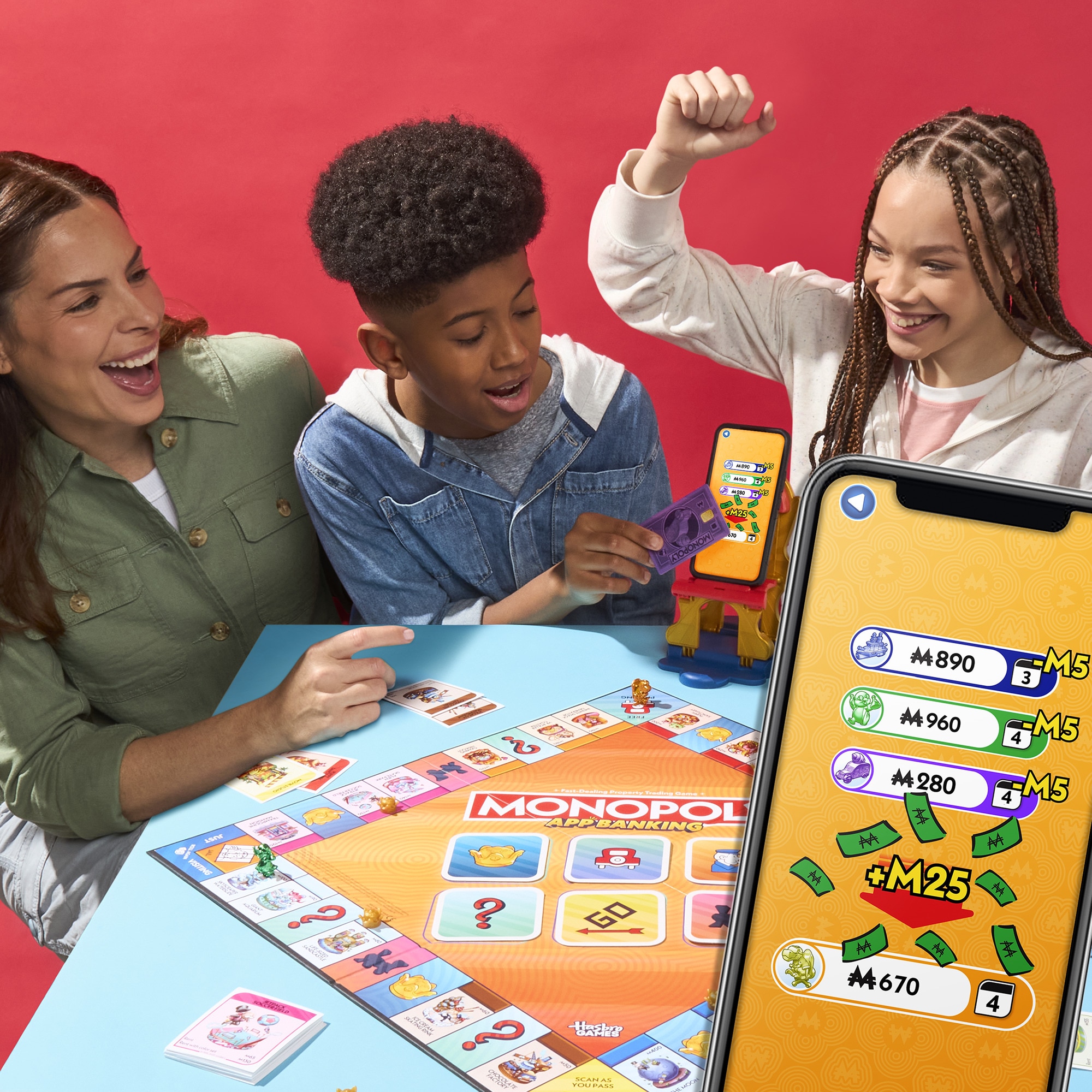 Juego de mesa Monopoly Banca Virtual Hasbro 8