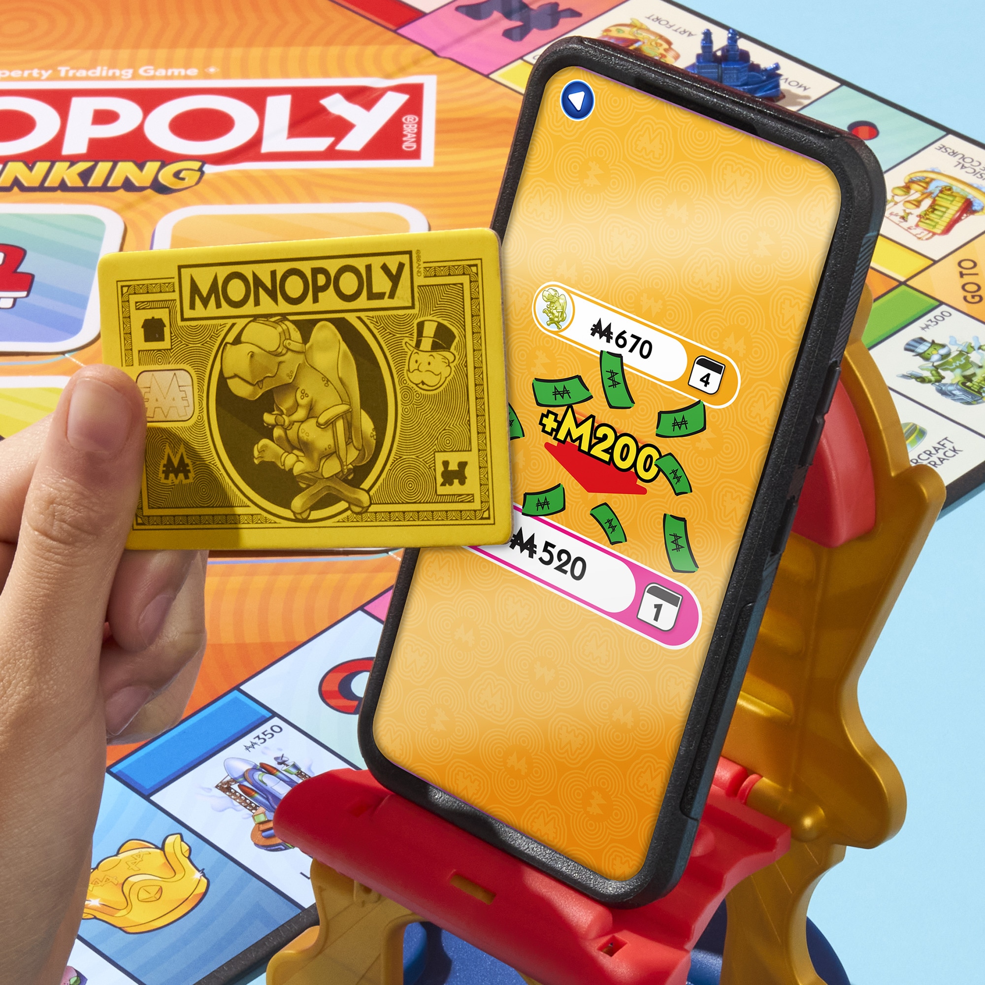 Juego de mesa Monopoly Banca Virtual Hasbro 15