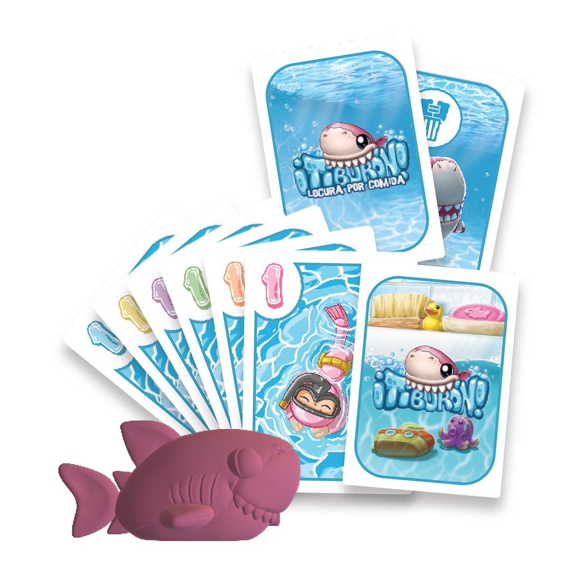 Juego de Mesa ¡Tiburón! Asmodee 2