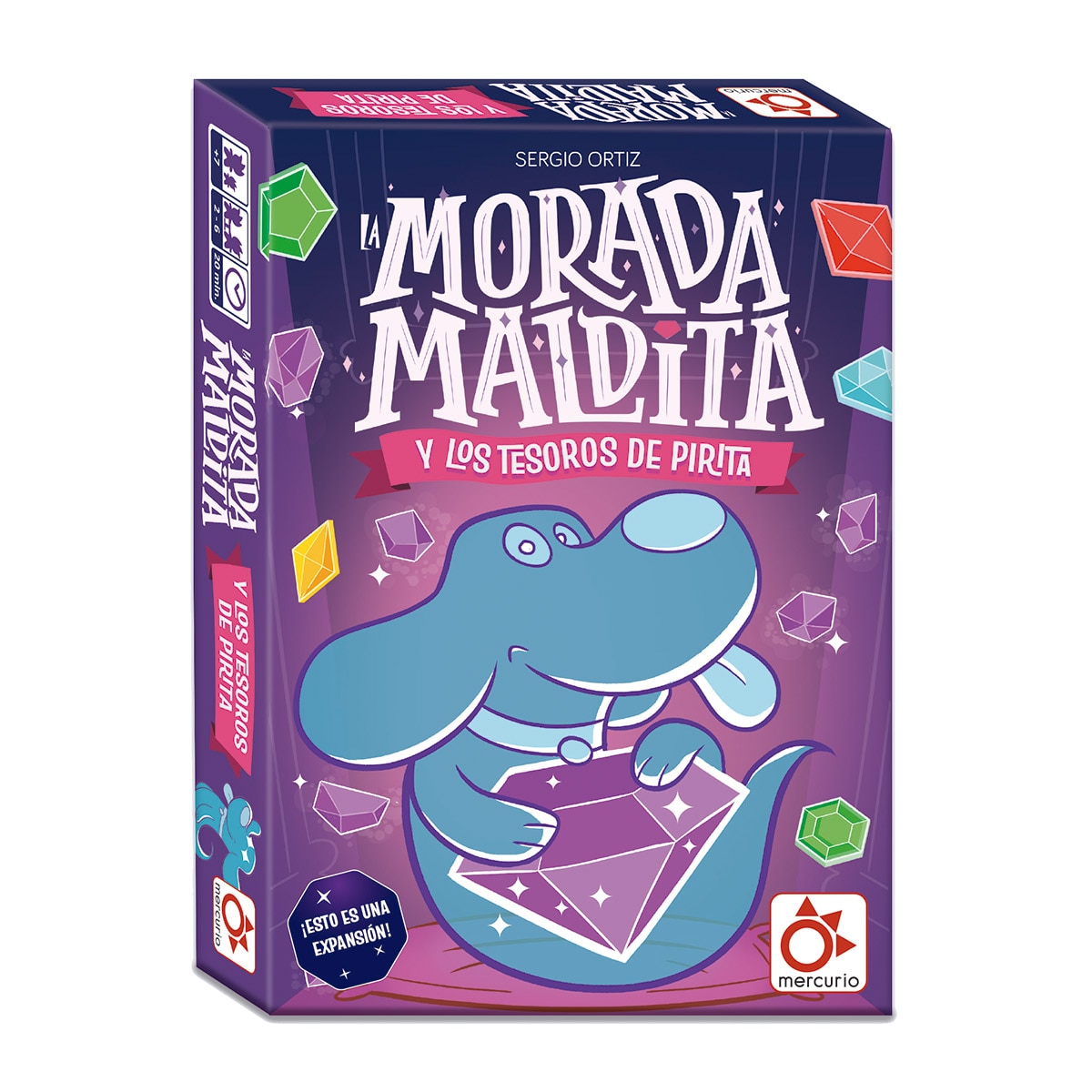 Imagen 0 de Juego de mesa La Morada Maldita y Los Tesoros De Pirita Mercurio