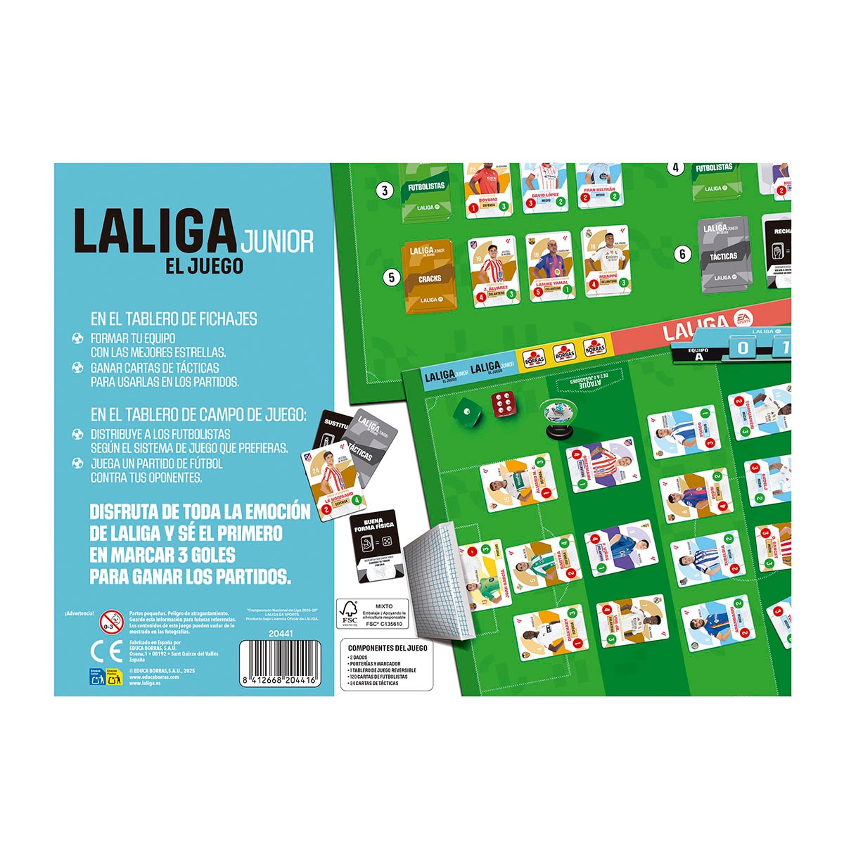 Juego de Mesa Laliga Junior 2025 2026 Educa 4