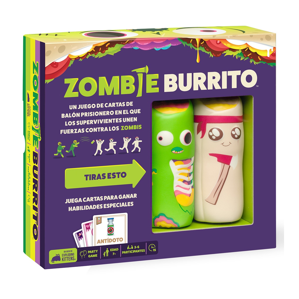 Imagen 0 de Juego de Mesa Zombie Burrito Asmodee