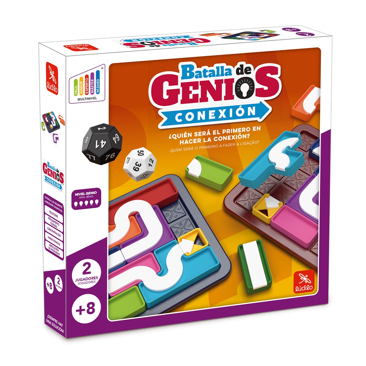 Imagen 0 de Juego de mesa Batalla de Genios Conexión Ludilo