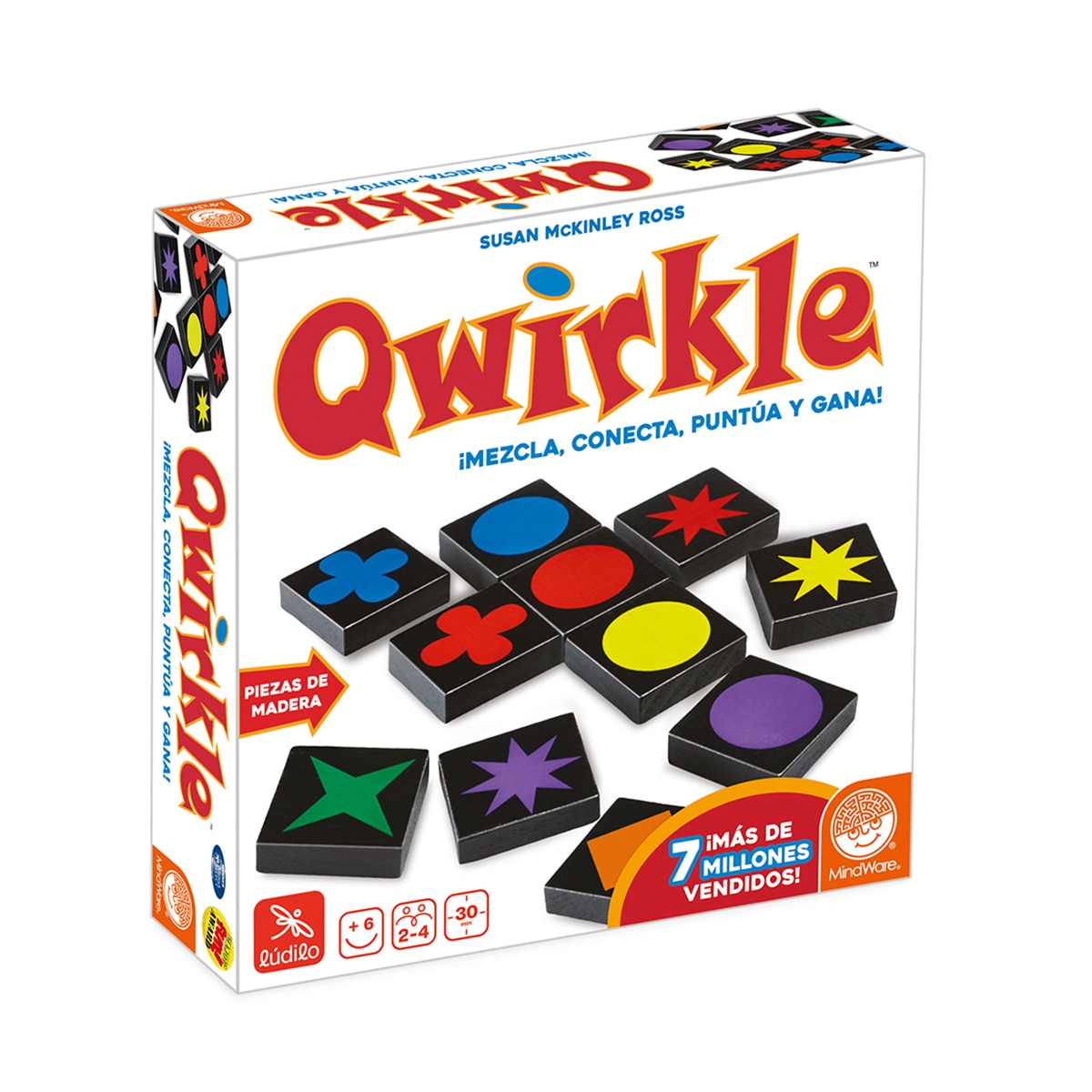 Imagen 0 de Juego de mesa Qwirkle Ludilo
