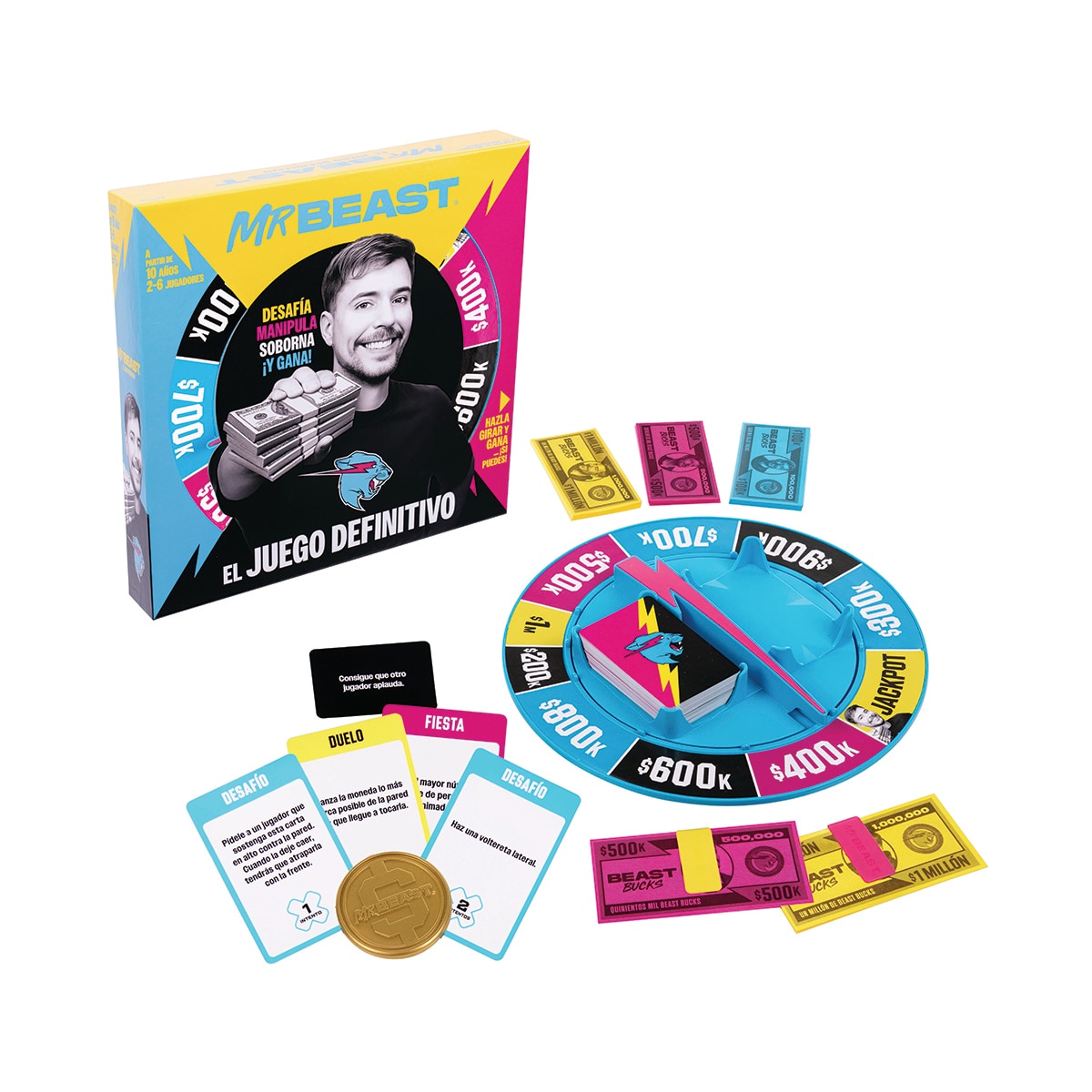 Imagen 0 de Juego de mesa en familia MrBeast Ultimate Game Moose