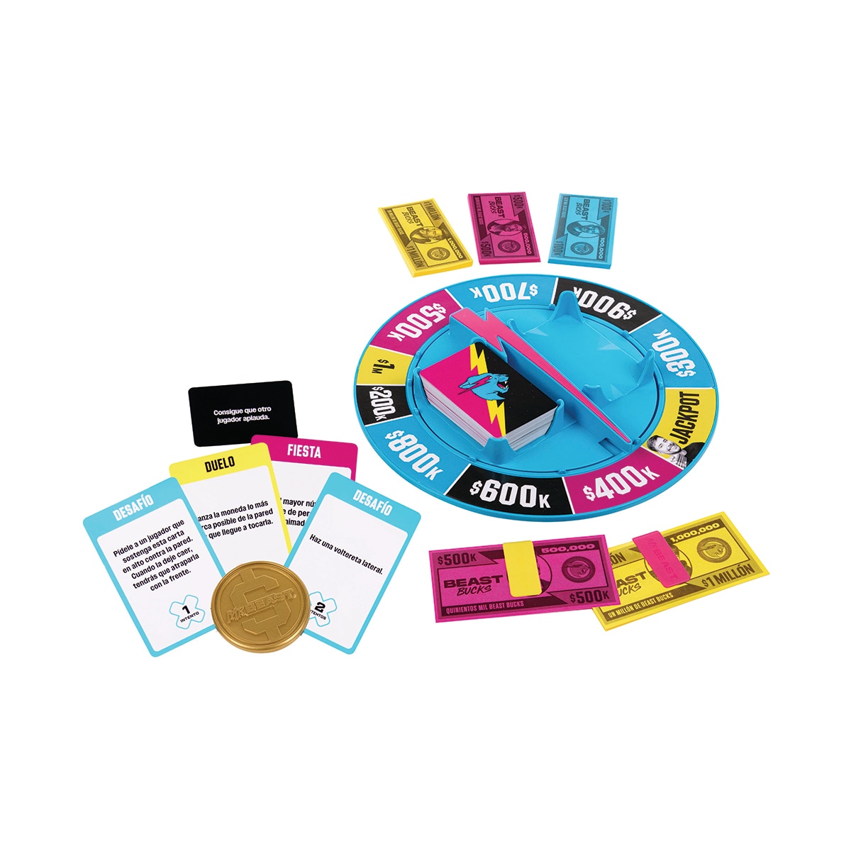Juego de mesa en familia MrBeast Ultimate Game Moose 2
