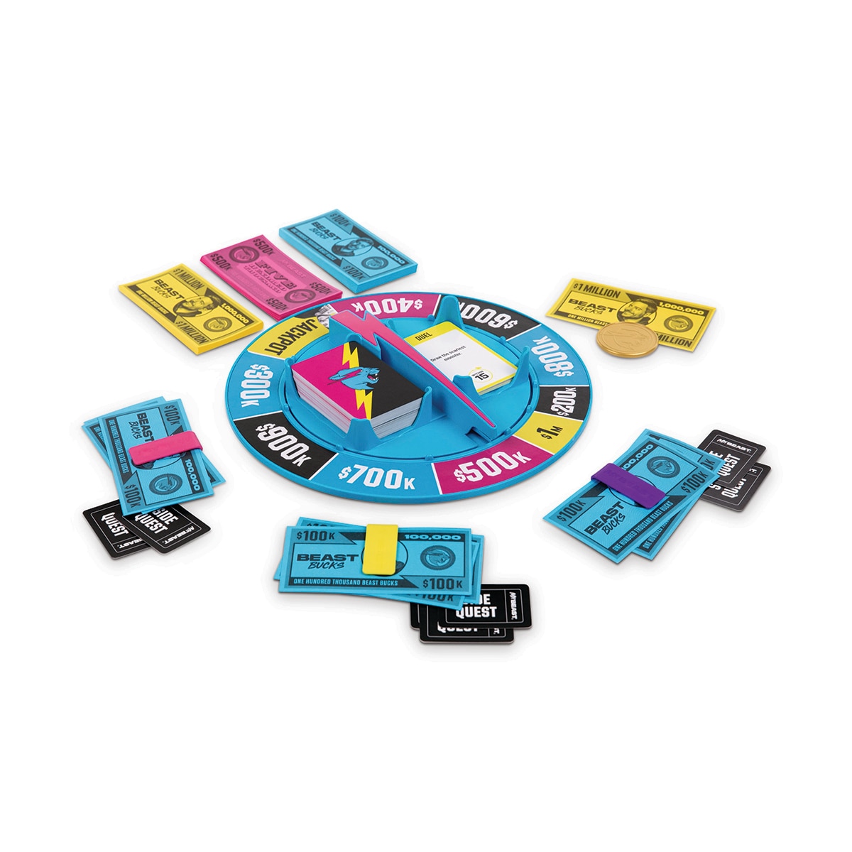Juego de mesa en familia MrBeast Ultimate Game Moose 3