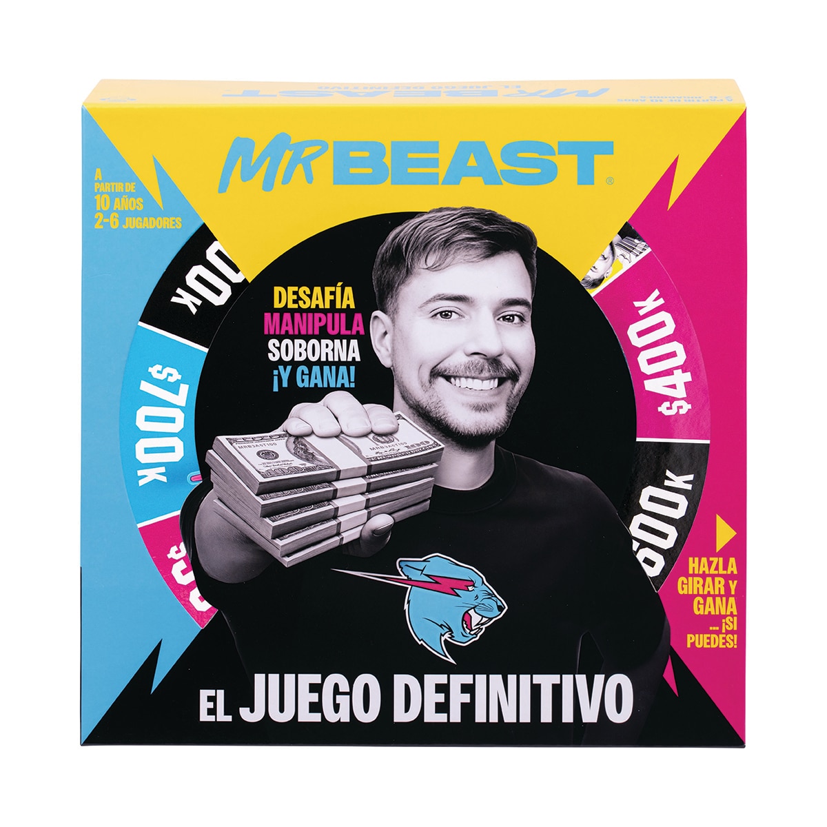 Juego de mesa en familia MrBeast Ultimate Game Moose 5