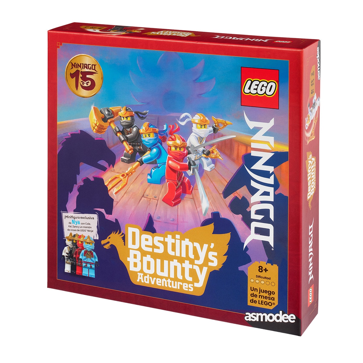 Imagen 0 de Juego de mesa Ninjago Destiny's Bounty Adeventures Asmodee