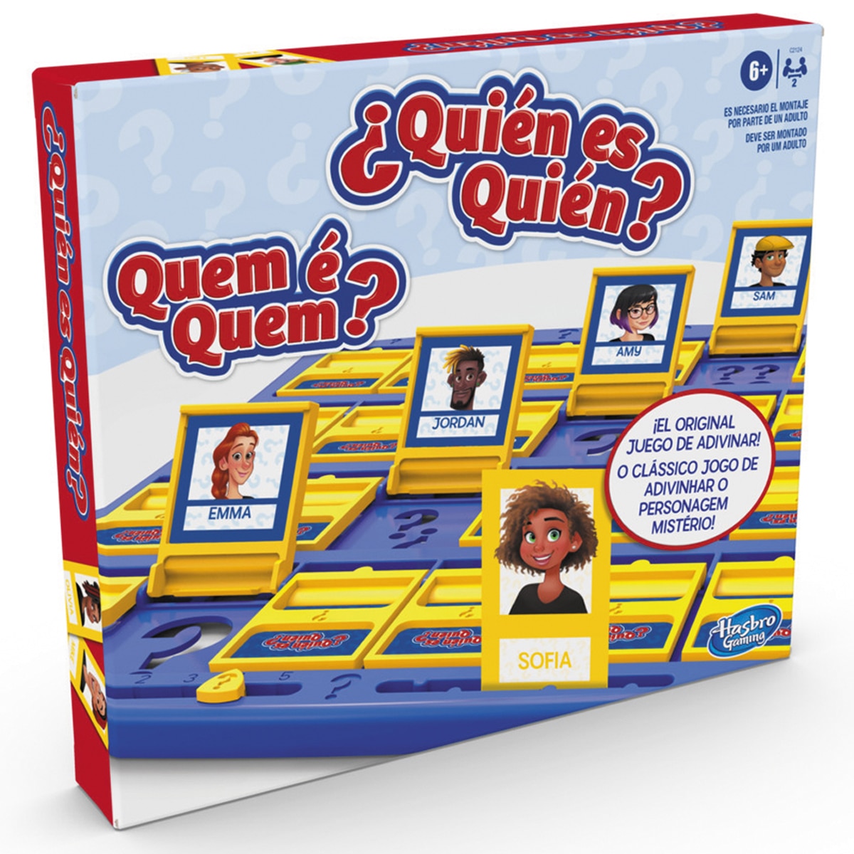 Juego de mesa ¿Quién es quién? Hasbro Gaming 1