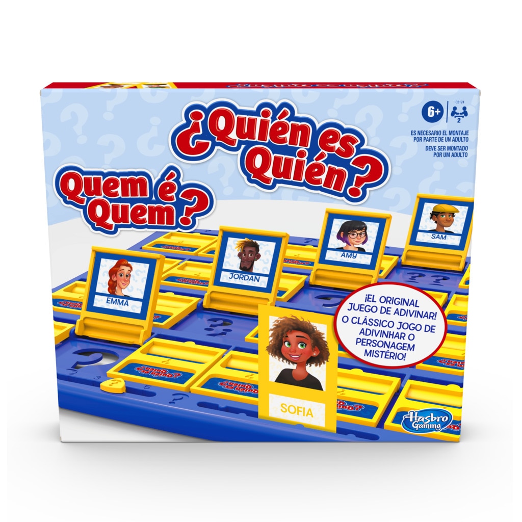 Juego de mesa ¿Quién es quién? Hasbro Gaming 2