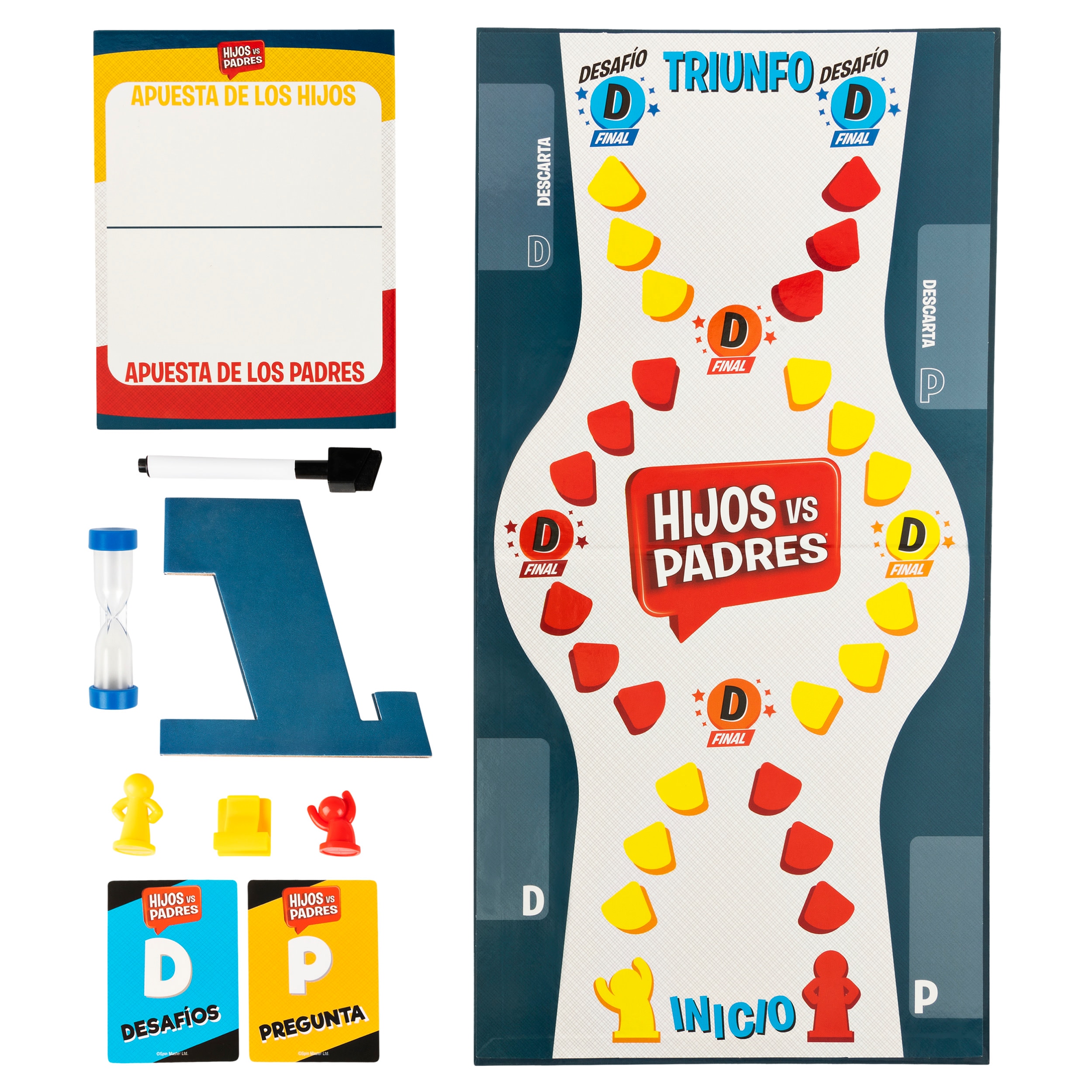 Juego de mesa Hijos contra padres Spin Master Games 3