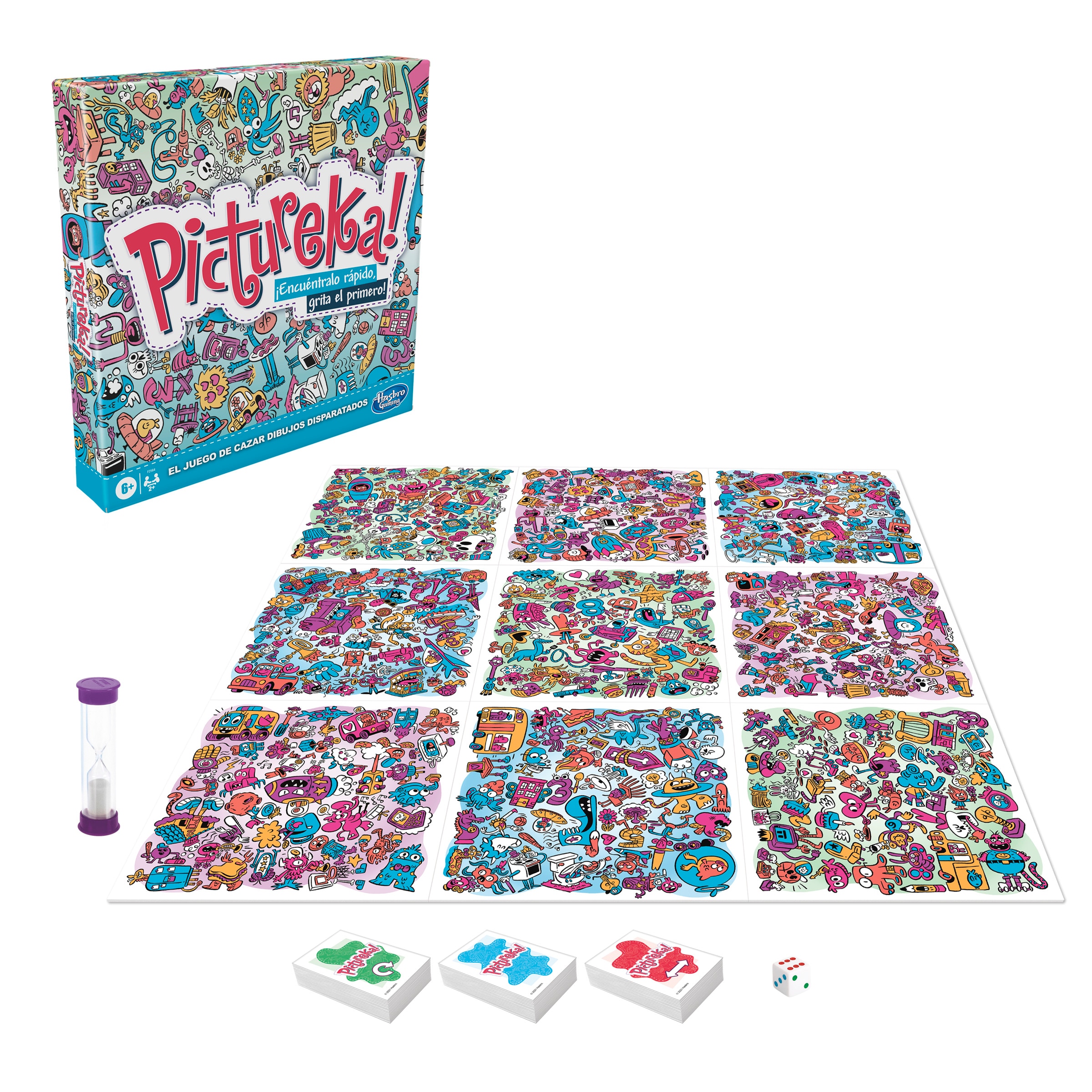 Juego de mesa Pictureka Hasbro Gaming 3