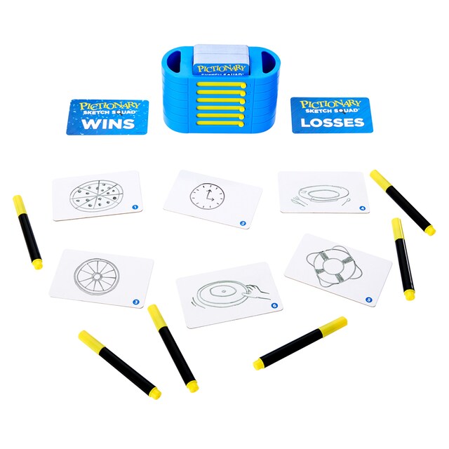 Juego de mesa Pictionary Sketch Squad Mattel