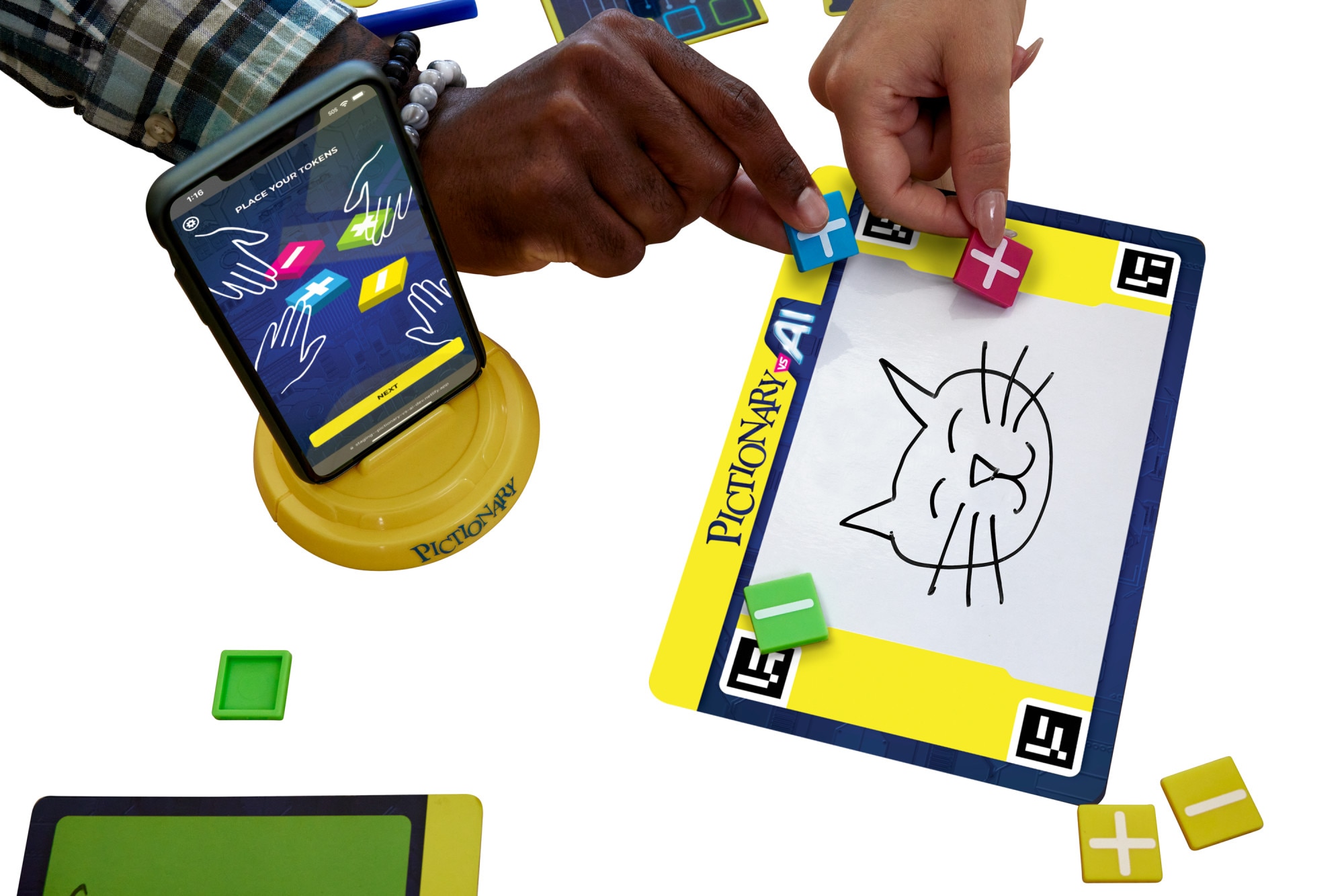 Juego de mesa Pictionary vs AI Mattel Games 7