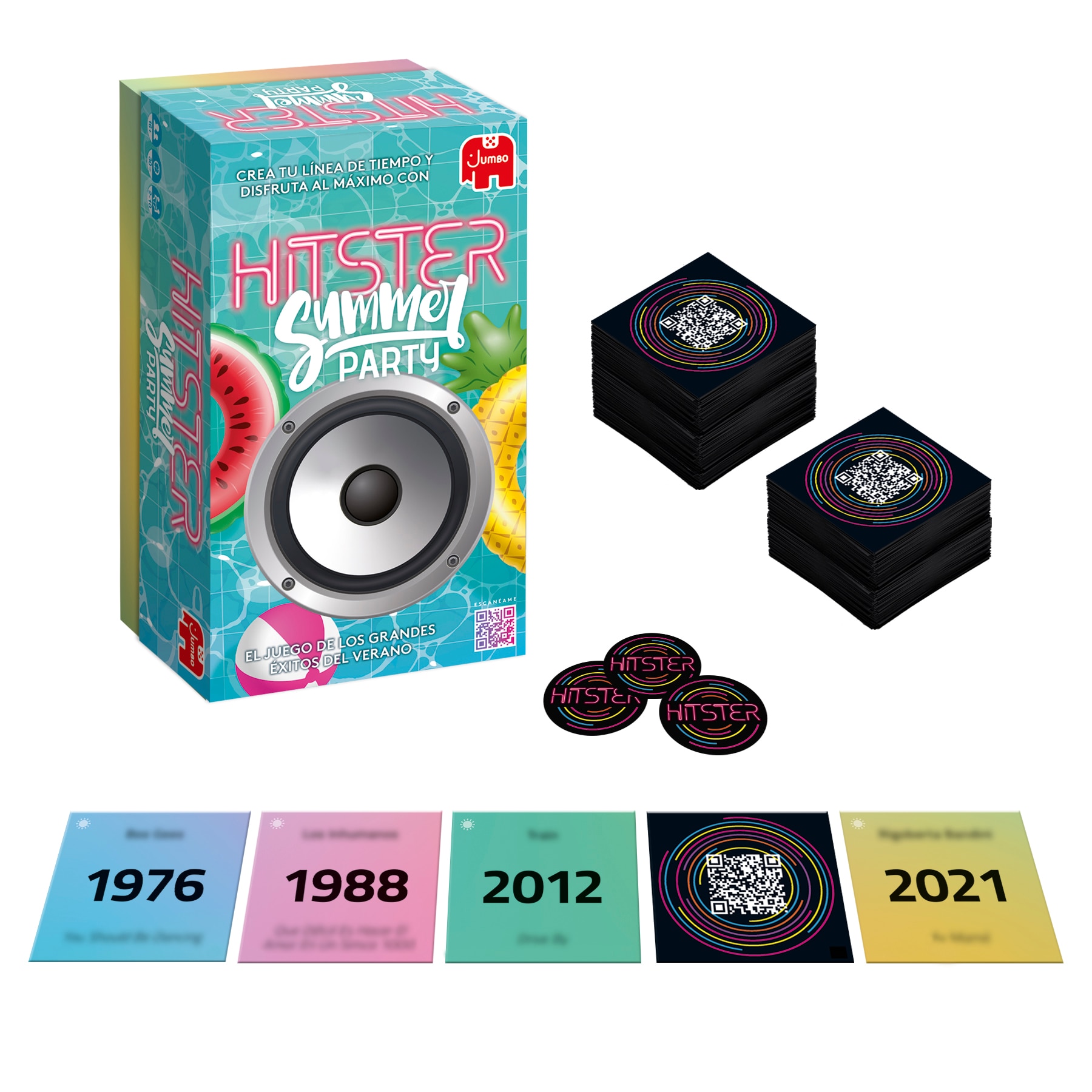 Juego de mesa Hitster Summer Diset 2