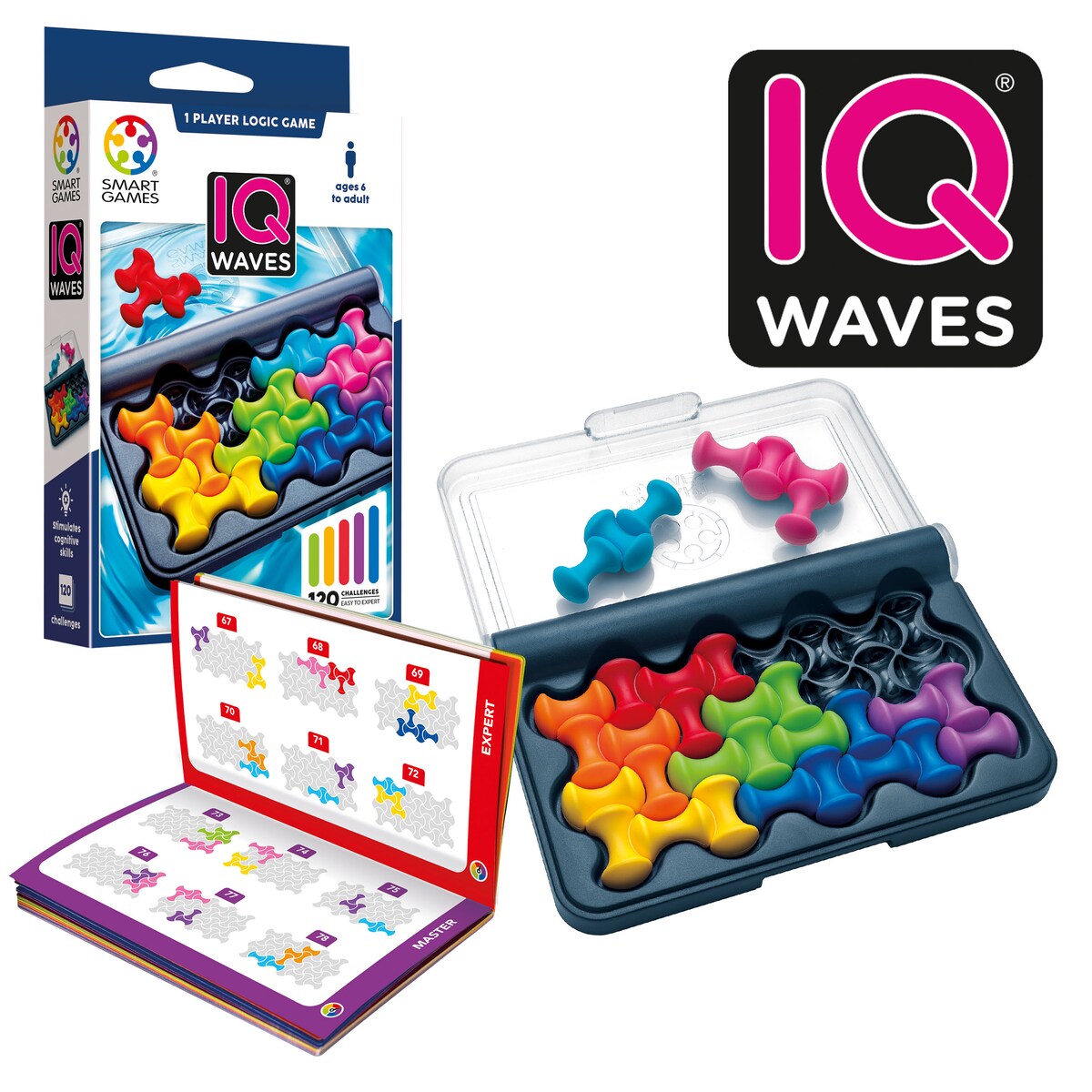 Juego de mesa IQ Waves Smart Games 2