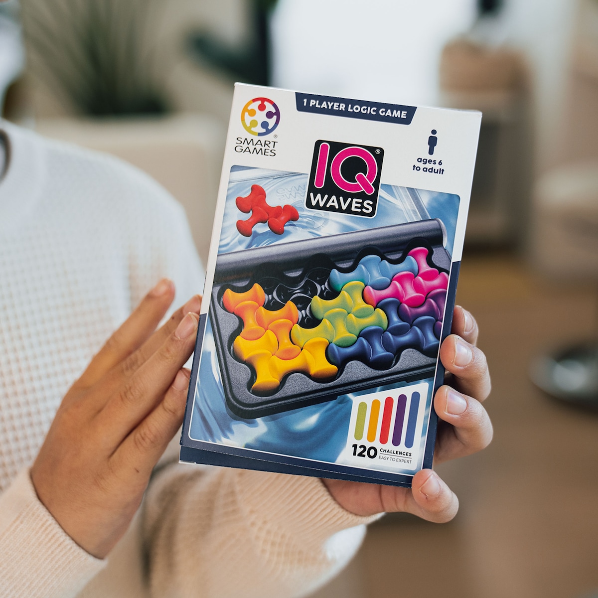 Juego de mesa IQ Waves Smart Games 6