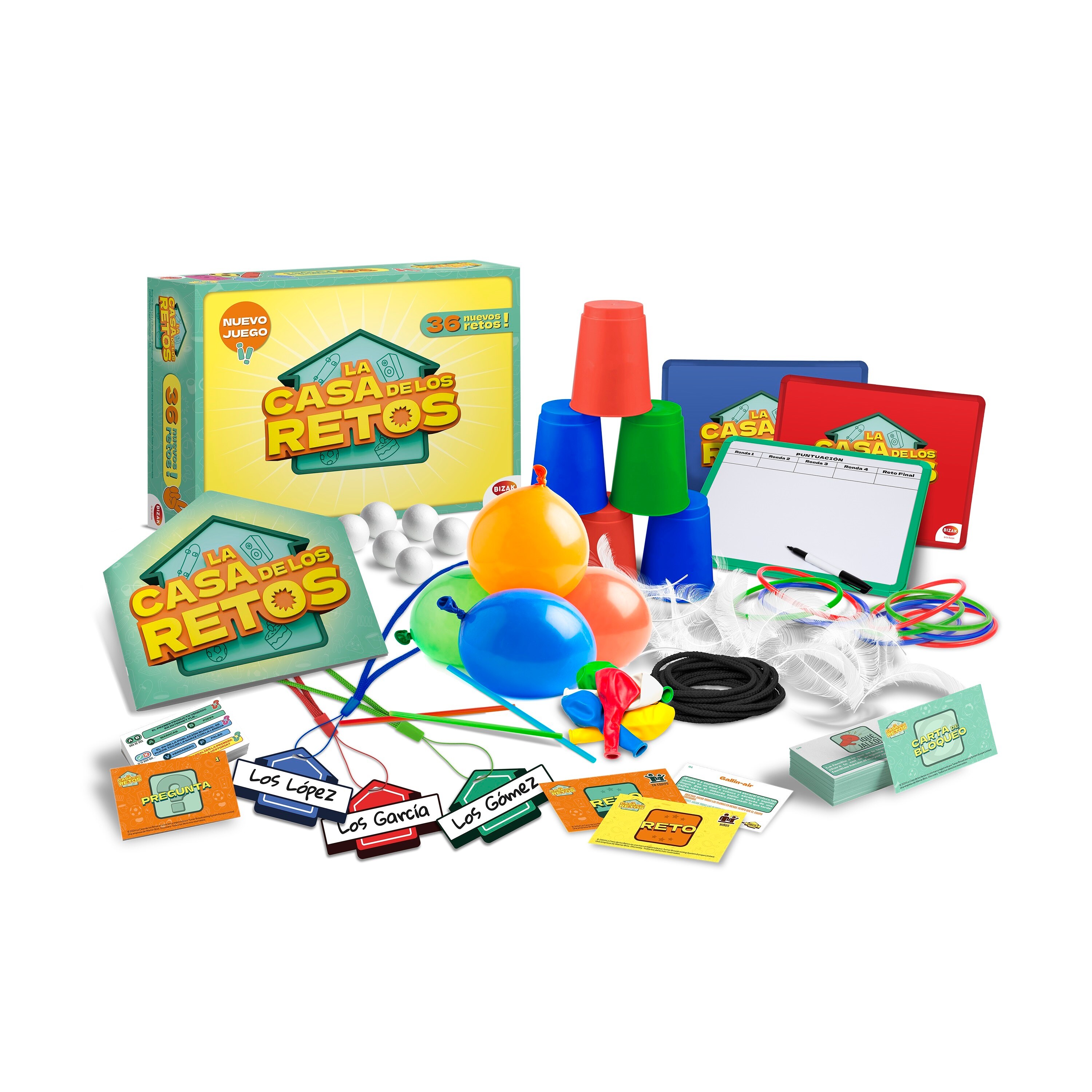 Juego de mesa La casa de los retos 2 2