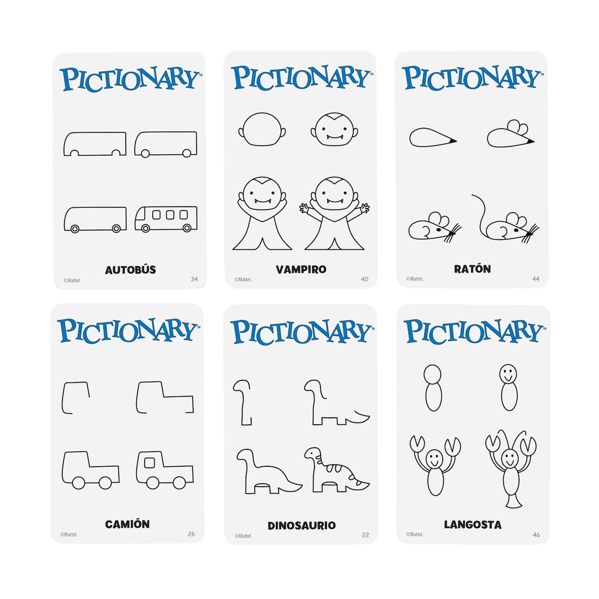 Pictionary Mattel Games 5