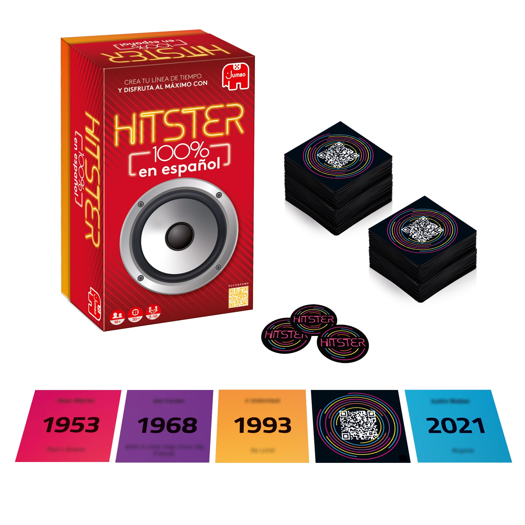 Juego de música Hitster Diset 2