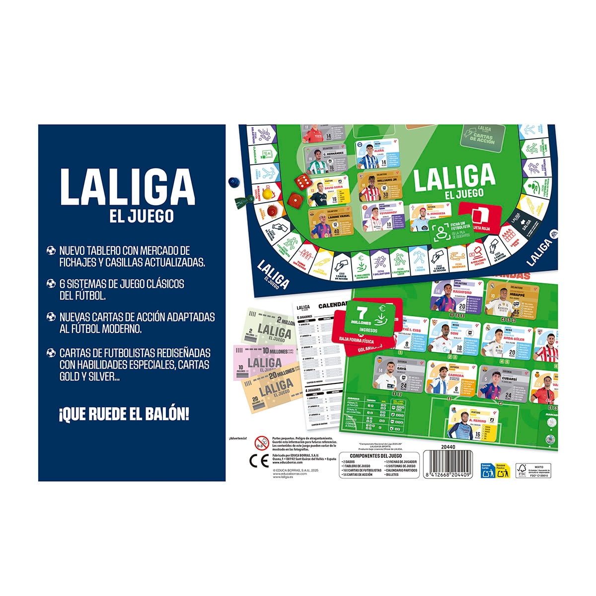 Juego de mesa La Liga 2025-2026 3