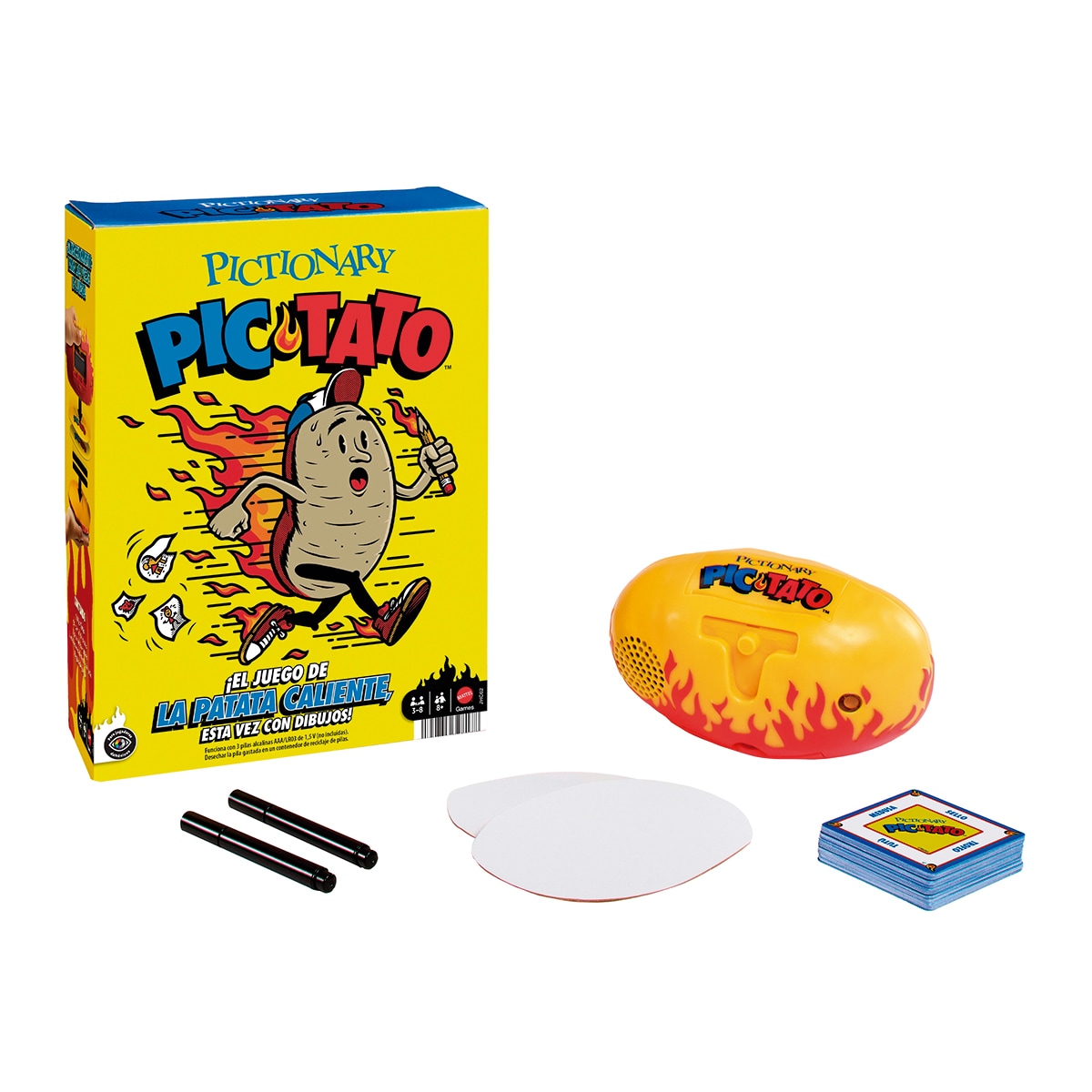 Juego de mesa Pictionary Pic-tato en español Mattel Games 1
