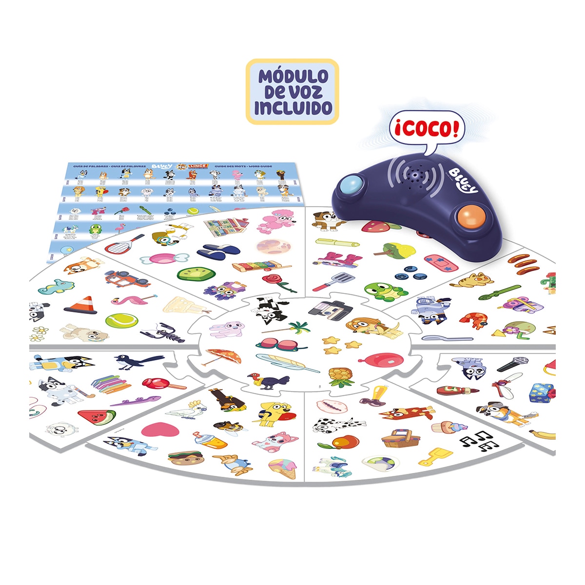Juegos de Mesa Lince Electrónico Bluey Educa 2