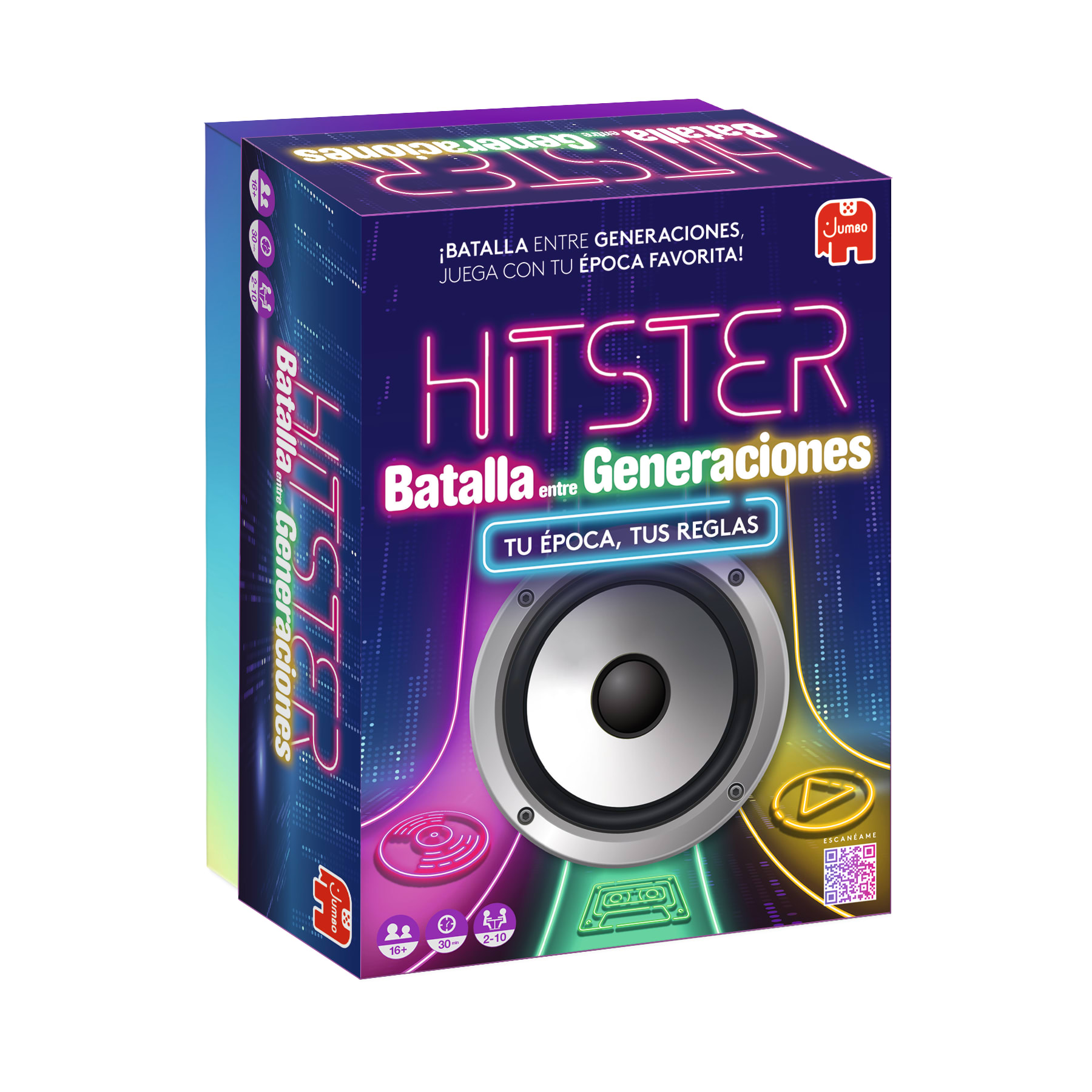 Imagen 0 de Juego de mesa Hitster Batalla de Generaciones Jumbo